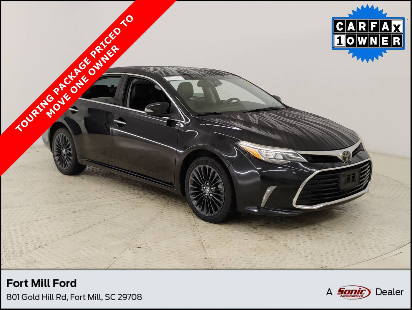 2018 Toyota Avalon Touring — Sedan — 101,345 mi — Fort Mill, SC