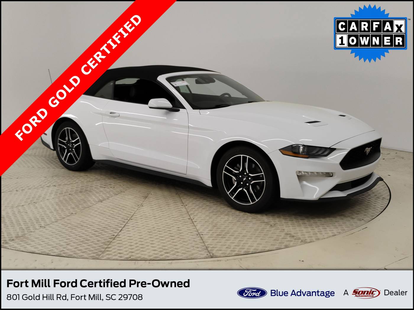 2023 Ford Mustang EcoBoost Premium — Convertible — 40,089 mi — Fort Mill, SC