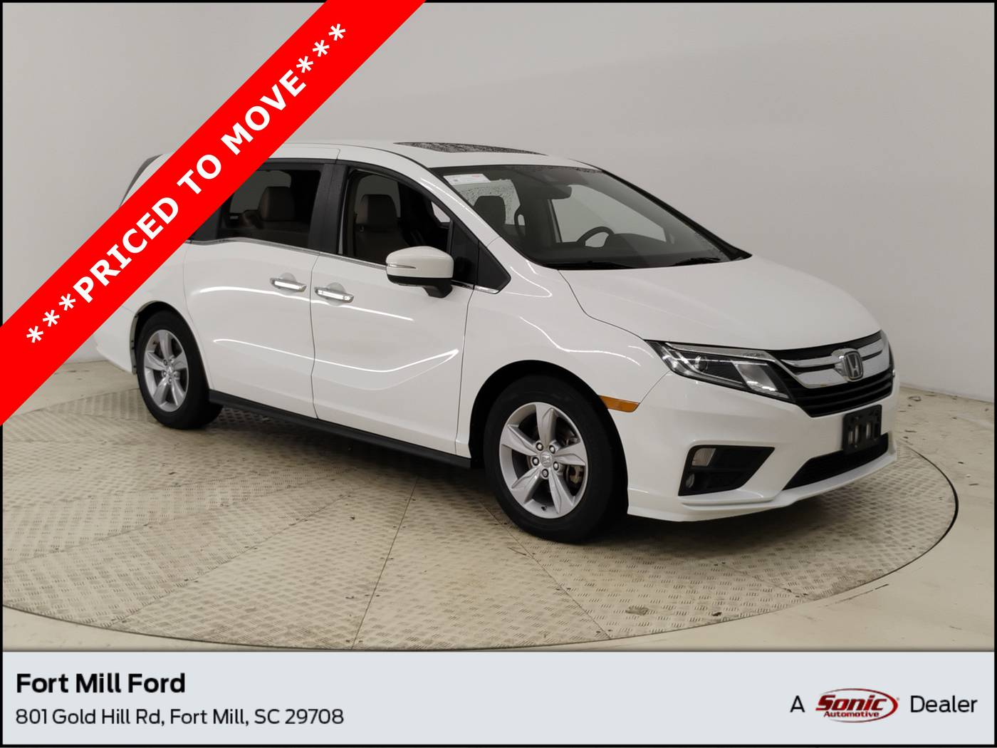 2020 Honda Odyssey EX-L — Minivan — 91,106 mi — Fort Mill, SC