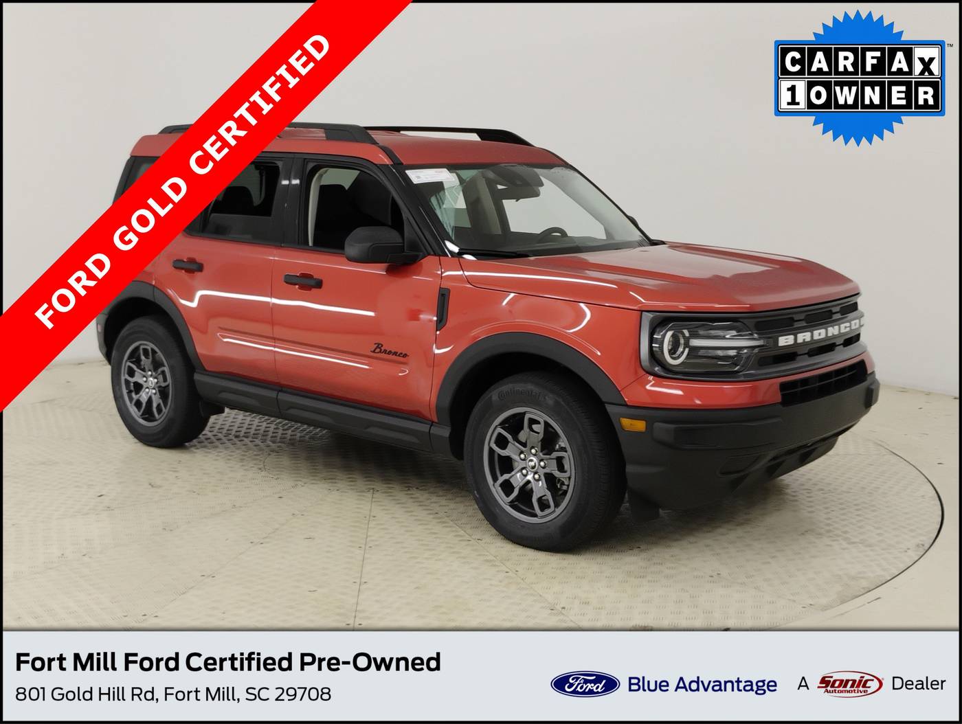 2023 Ford Bronco Sport Big Bend — SUV — 38,547 mi — Fort Mill, SC