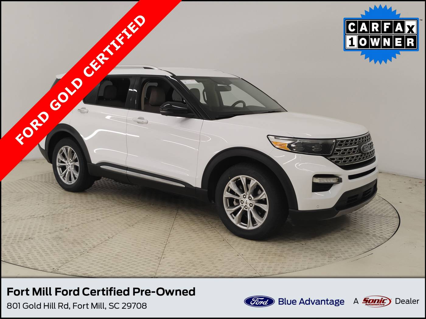2022 Ford Explorer Limited — SUV — 44,951 mi — Fort Mill, SC