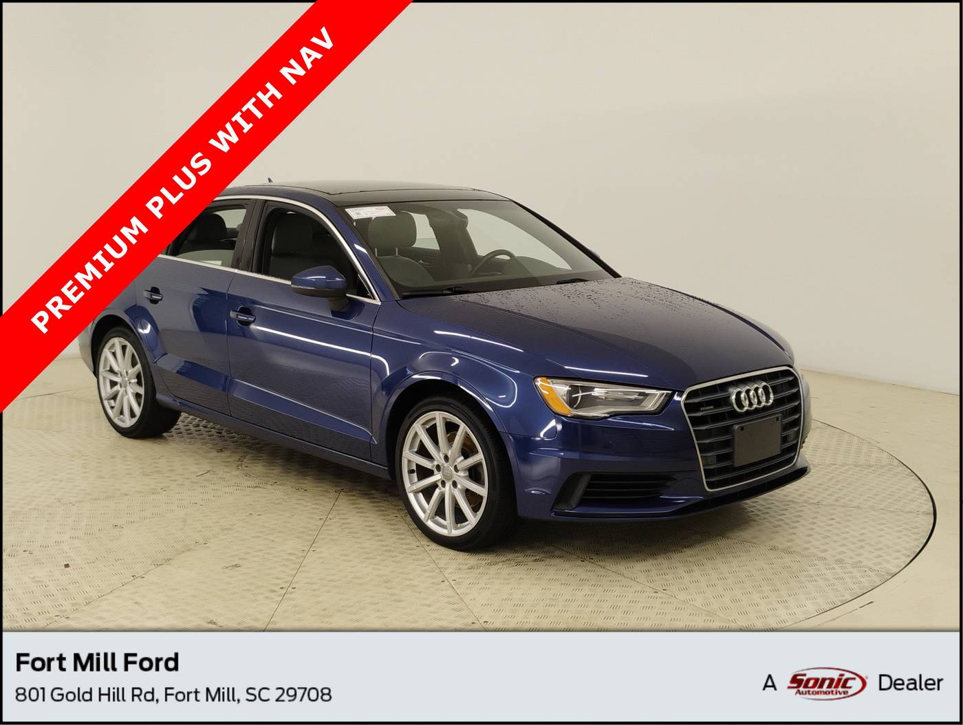 2016 Audi A3 Premium Plus — Sedan — 72,261 mi — Fort Mill, SC