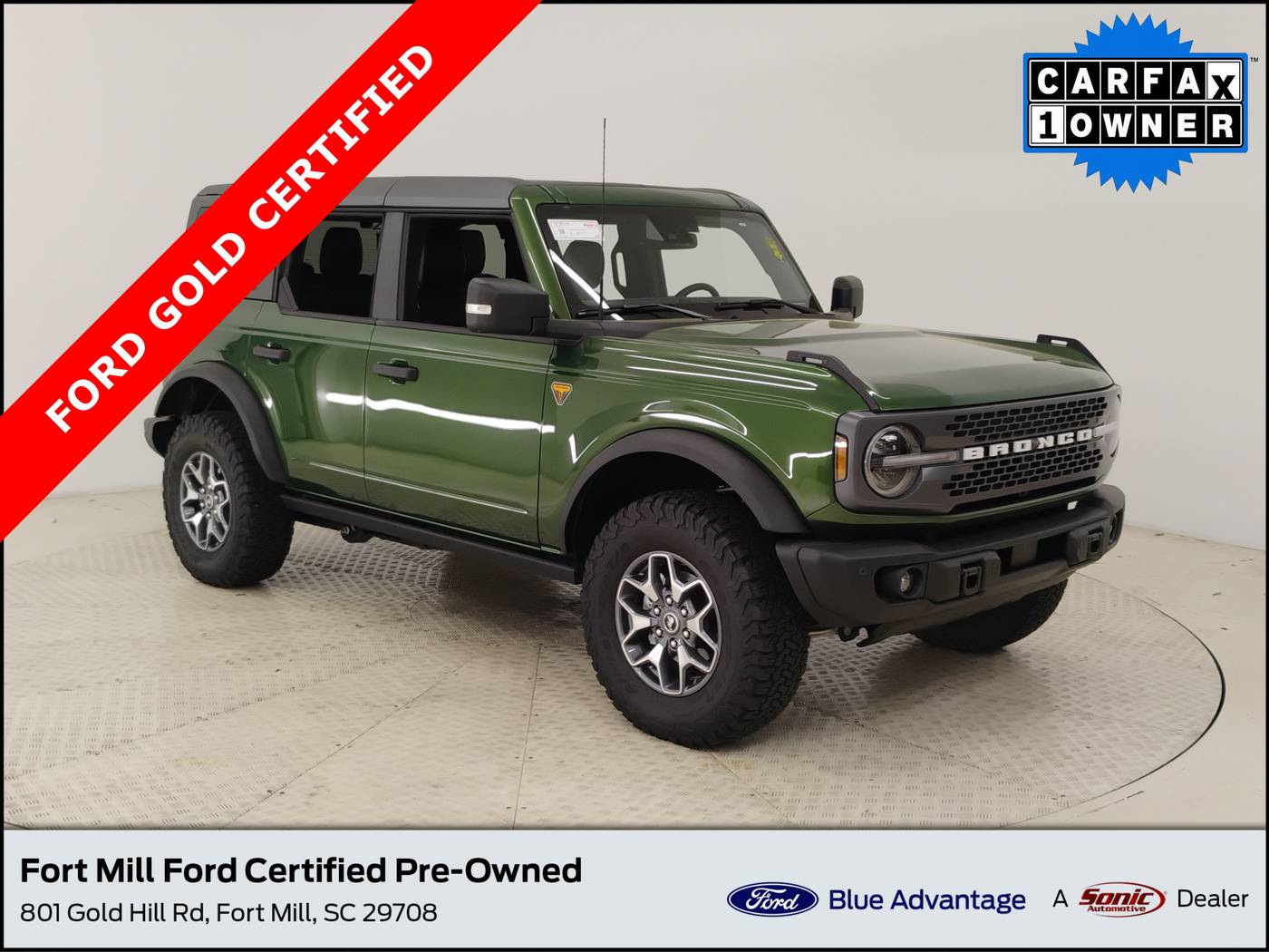 2023 Ford Bronco Badlands — SUV — 9,988 mi — Fort Mill, SC