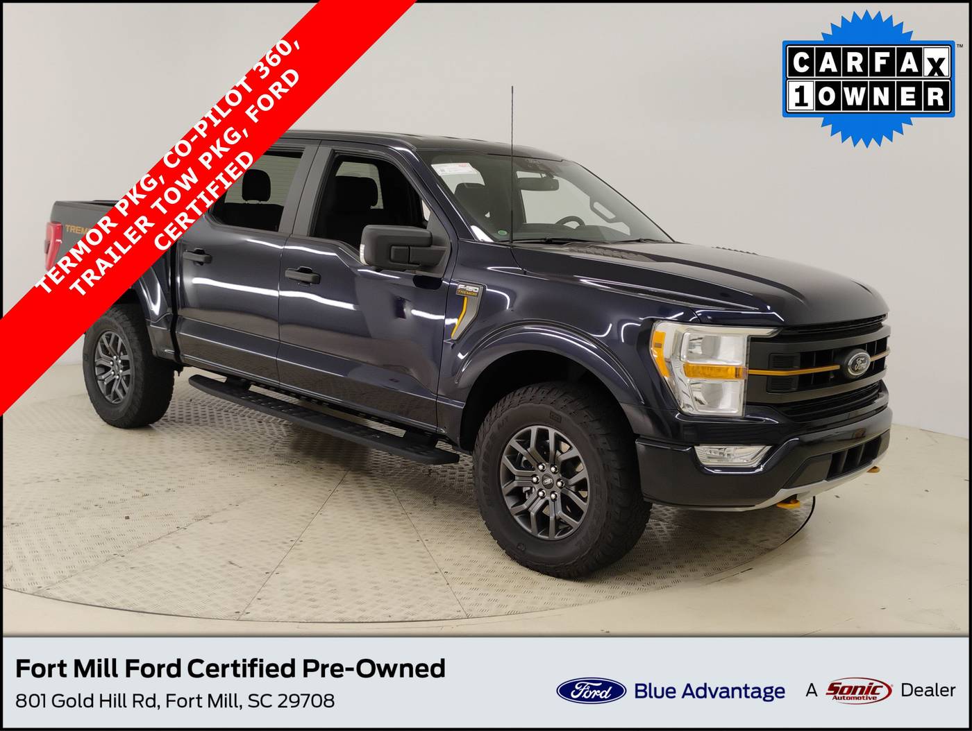 2022 Ford F-150 Tremor — Pickup Truck — 40,079 mi — Fort Mill, SC