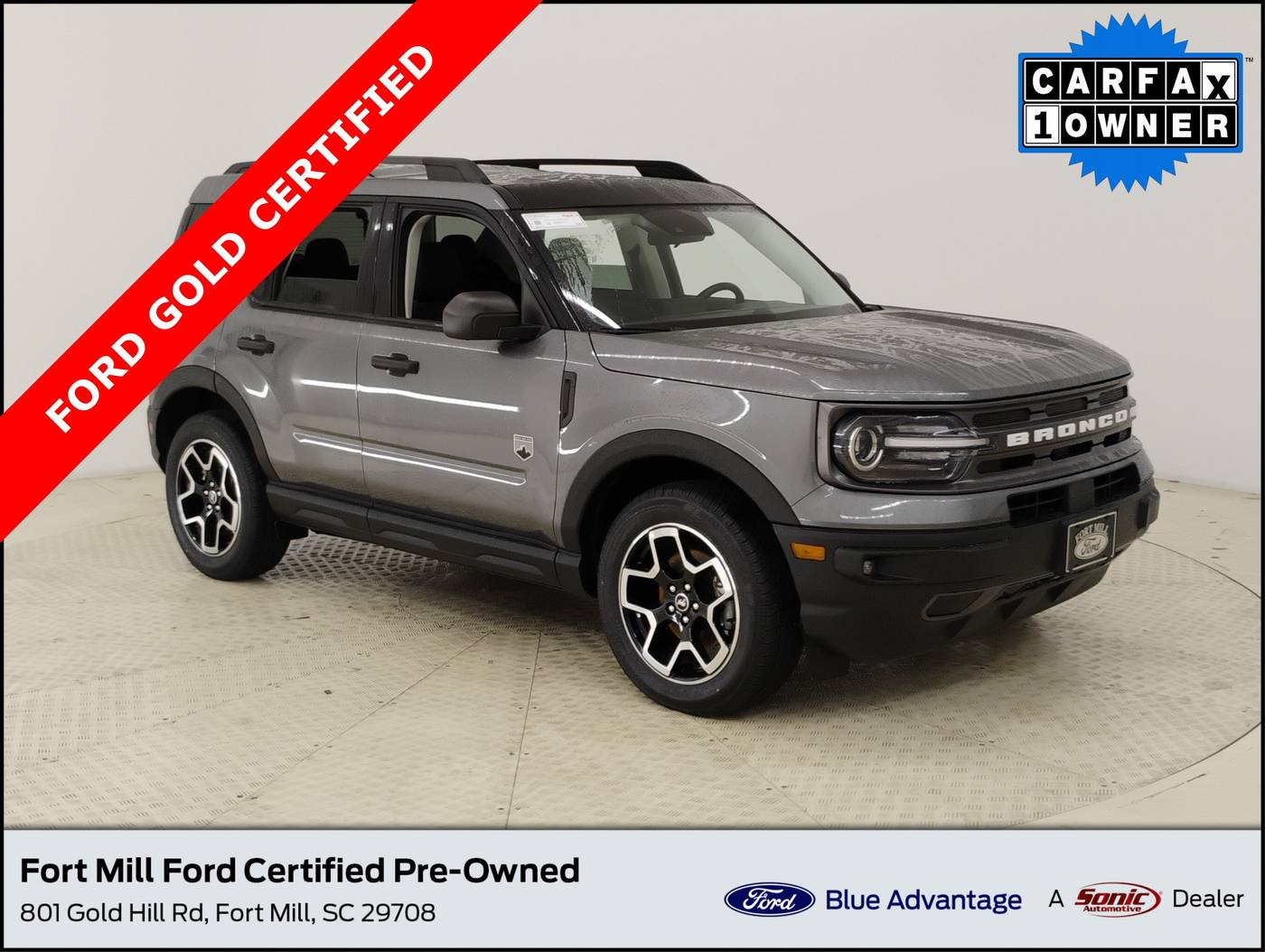 2021 Ford Bronco Sport Big Bend — SUV — 39,816 mi — Fort Mill, SC