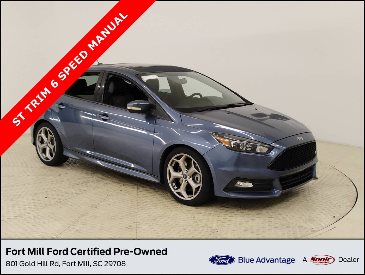 2018 Ford Focus ST — Hatchback — 72,464 mi — Fort Mill, SC