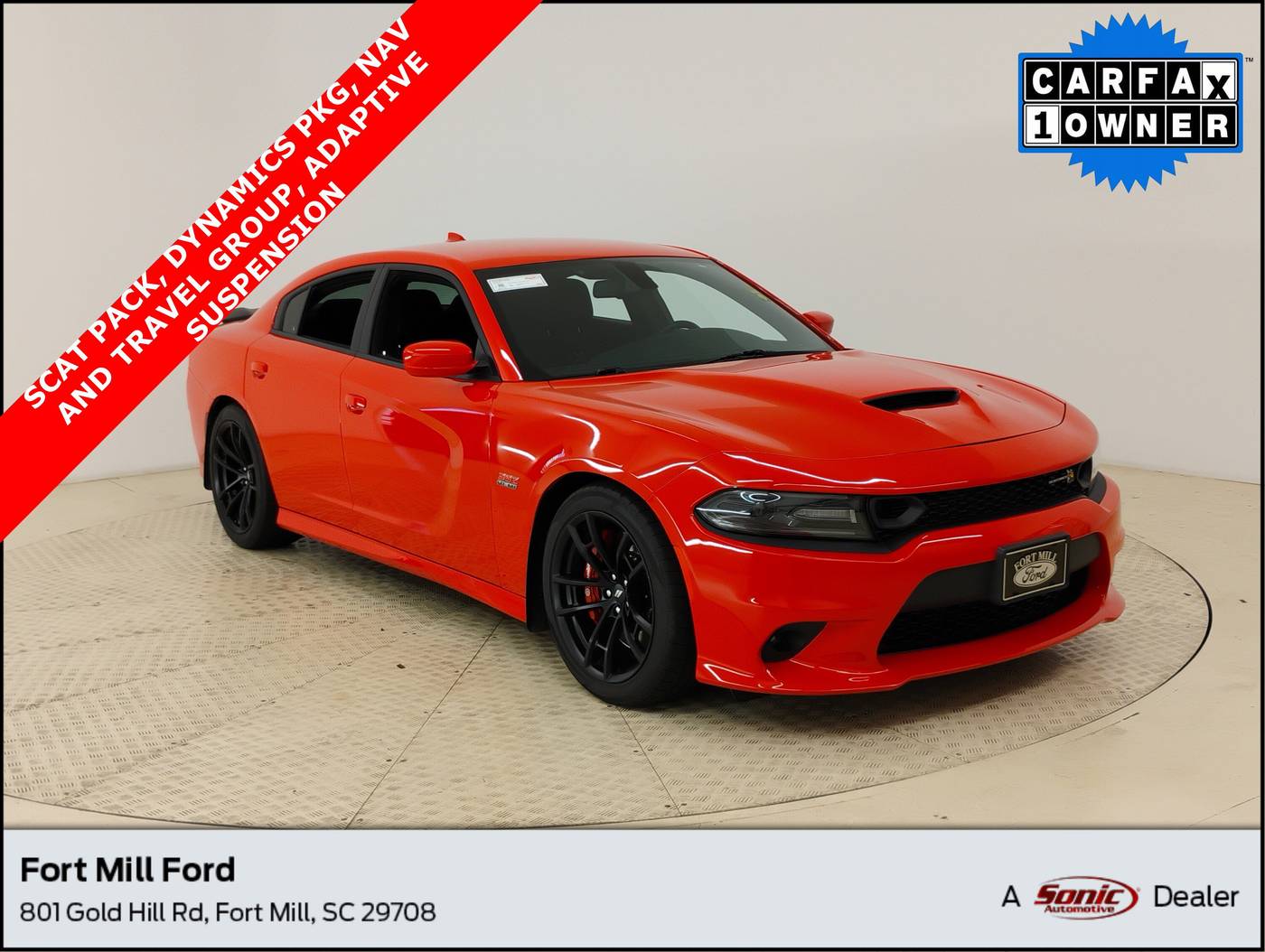 2020 Dodge Charger Scat Pack — Sedan — 51,944 mi — Fort Mill, SC