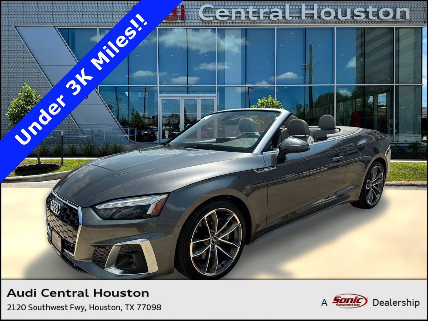 2024 Audi A5 S line Premium Plus — Convertible — 2,964 mi — Houston, TX