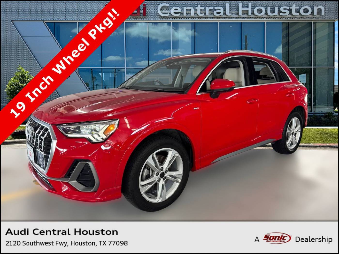 2022 Audi Q3 S line Premium Plus — SUV — 23,639 mi — Houston, TX