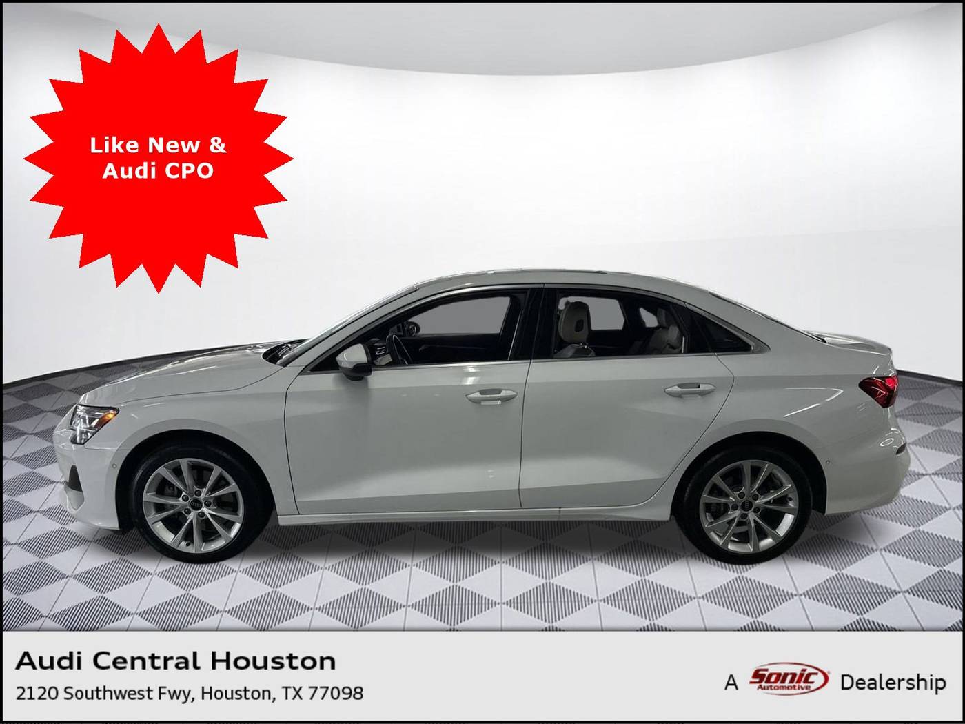 2025 Audi A3 Premium — Sedan — 5,560 mi — Houston, TX