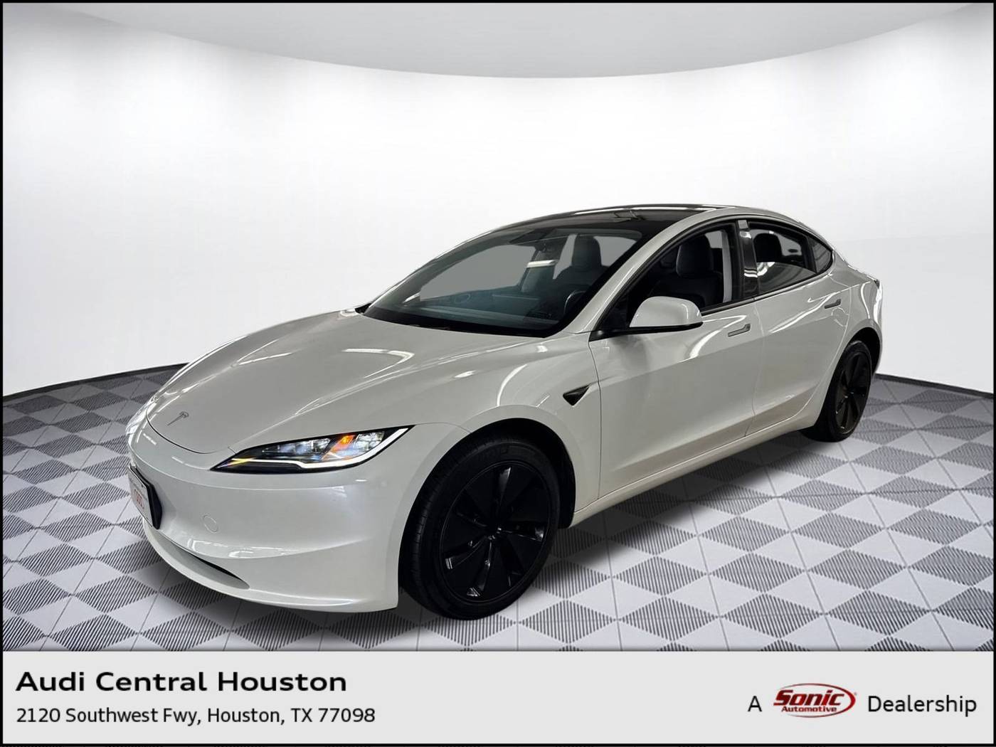 2025 Tesla Model 3 Long Range — Sedan — 9,372 mi — Houston, TX