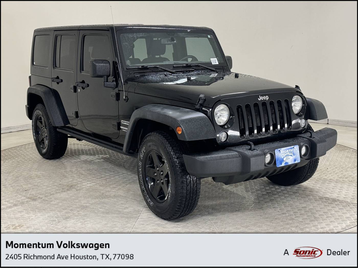 2014 Jeep Wrangler Sport — SUV — 119,469 mi — Houston, TX