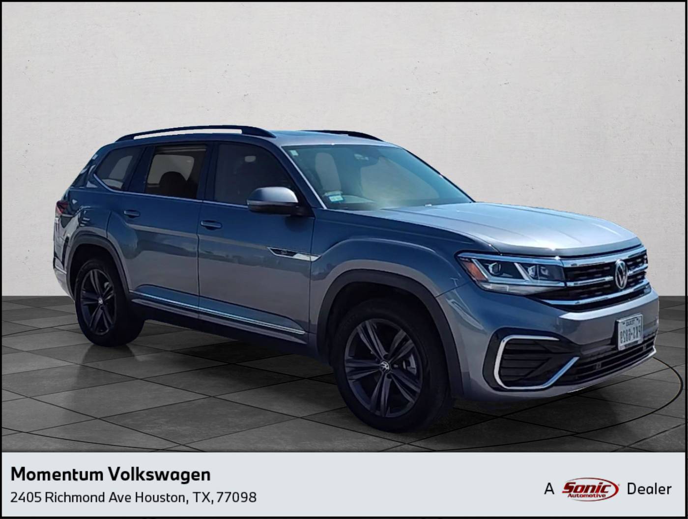 2021 Volkswagen Atlas SE with Technology R-Line — SUV — 68,253 mi — Houston, TX