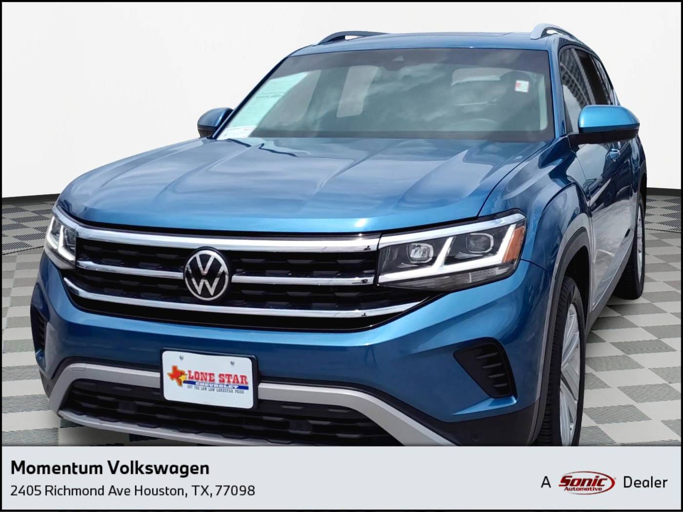 2021 Volkswagen Atlas SEL — SUV — 53,091 mi — Houston, TX