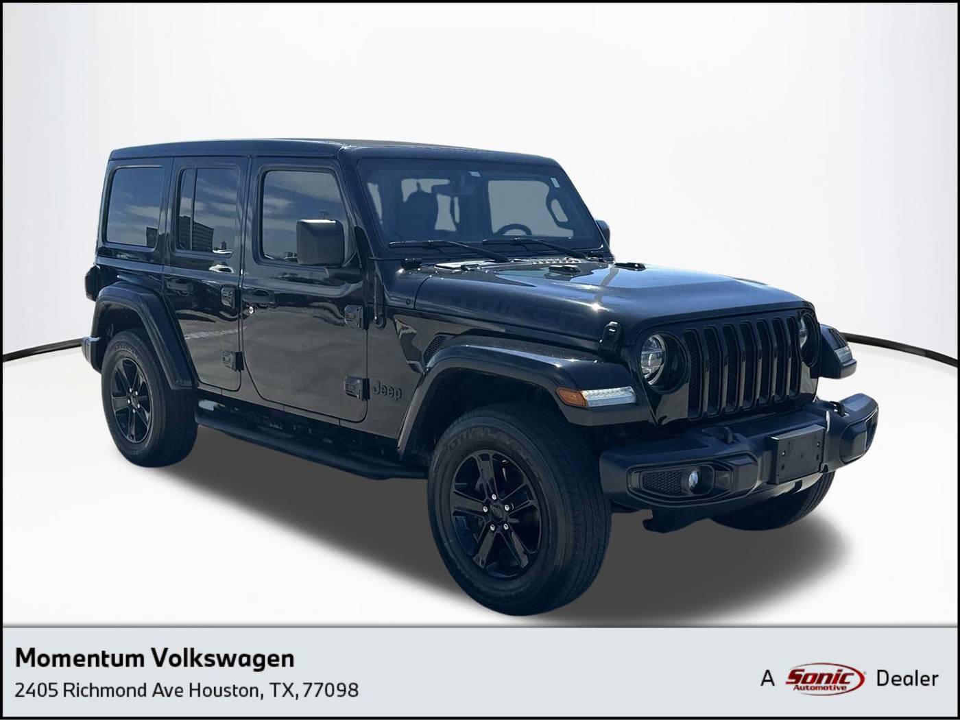 2020 Jeep Wrangler Sahara Altitude — SUV — 56,866 mi — Houston, TX