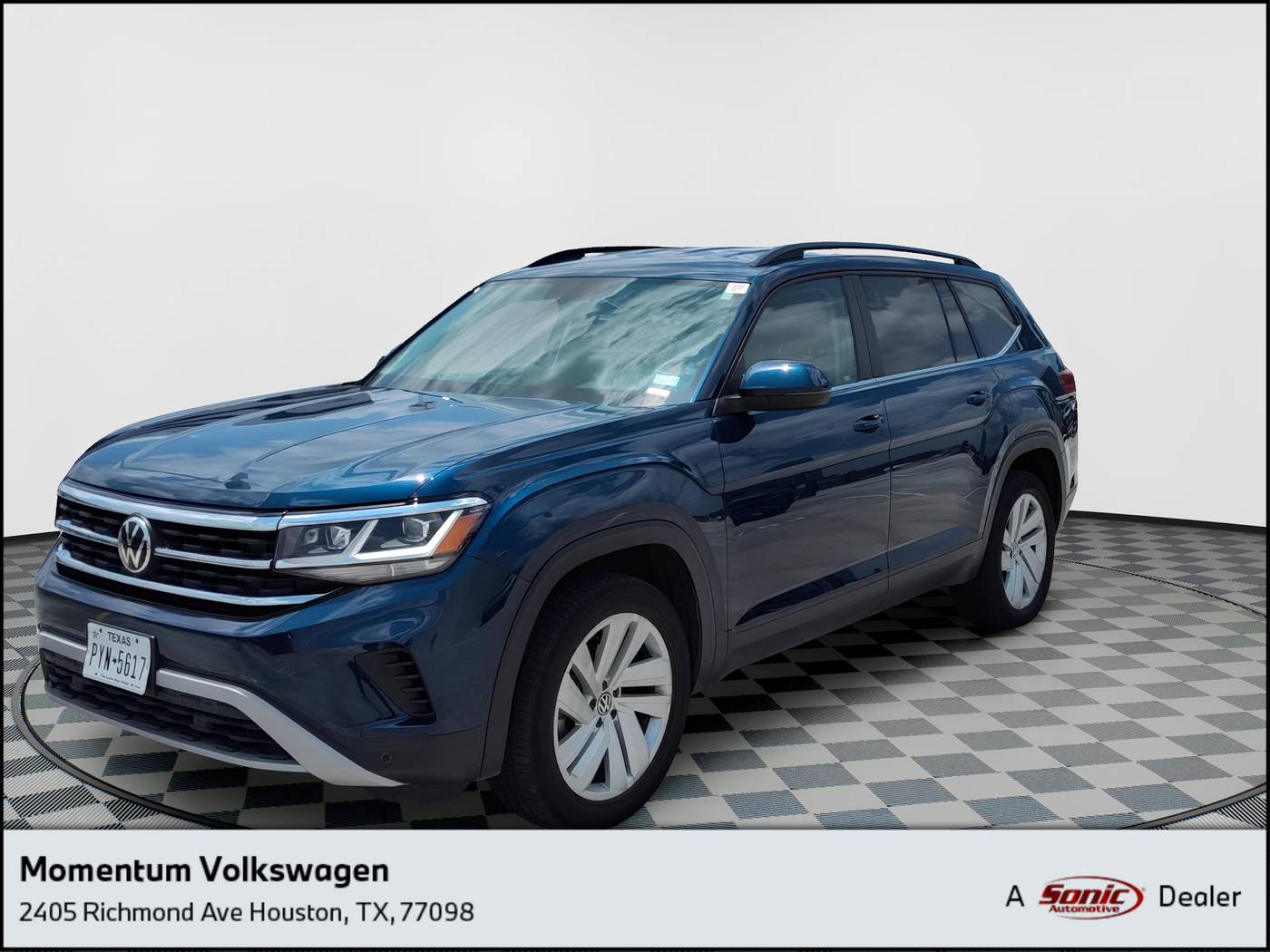 2021 Volkswagen Atlas SE with Technology — SUV — 46,273 mi — Houston, TX
