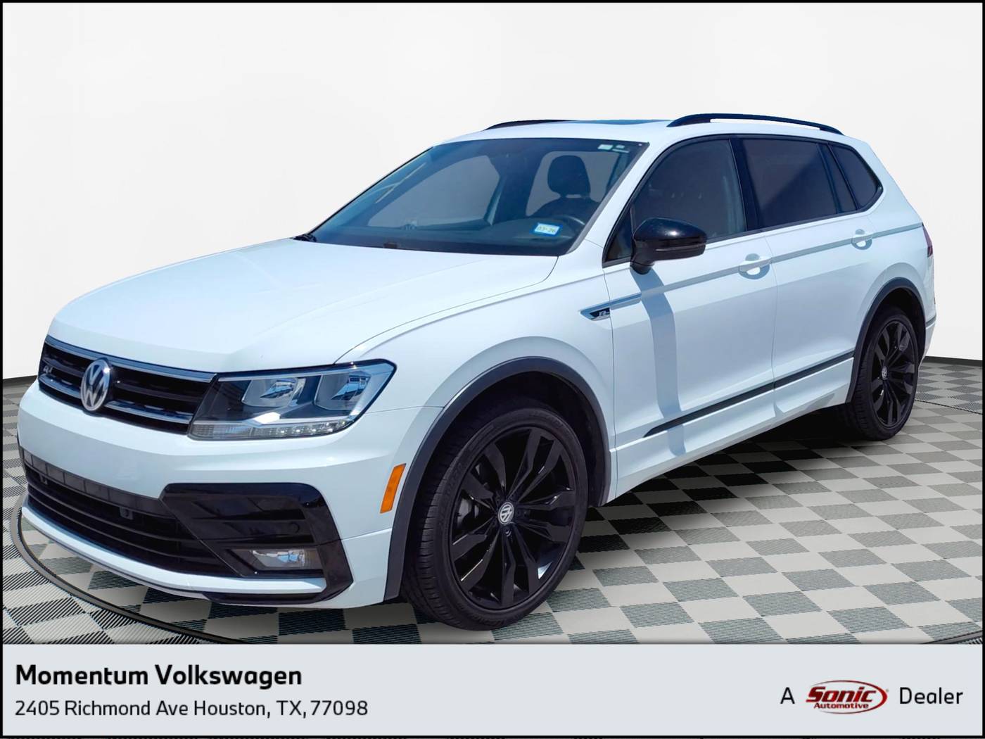 2021 Volkswagen Tiguan SE R-Line Black — SUV — 70,379 mi — Houston, TX