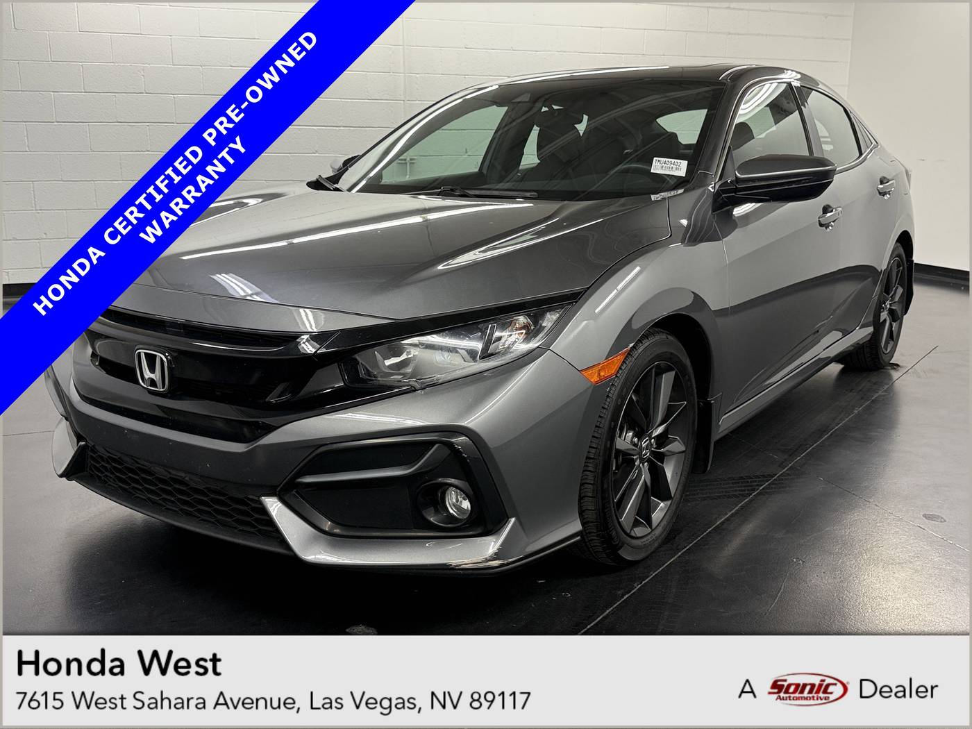 2021 Honda Civic EX — Hatchback — 32,155 mi — Las Vegas, NV