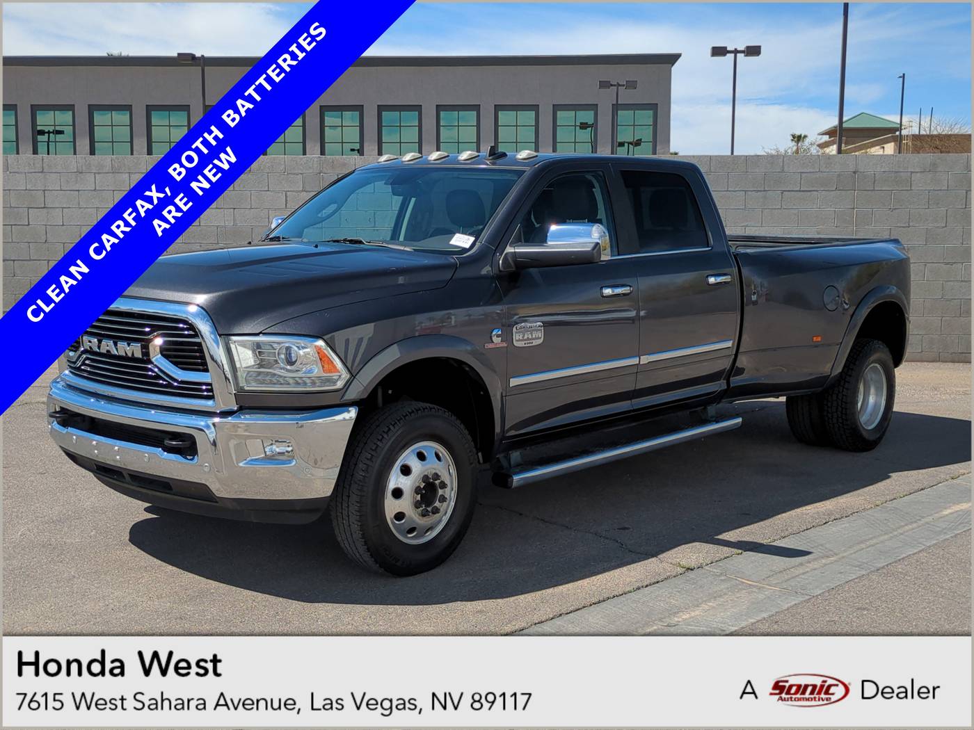 2018 Ram 3500 Laramie Longhorn — Pickup Truck — 91,187 mi — Las Vegas, NV