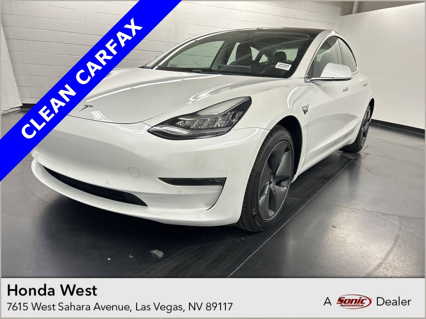 2019 Tesla Model 3 Standard Range Plus — Sedan — 46,646 mi — Las Vegas, NV