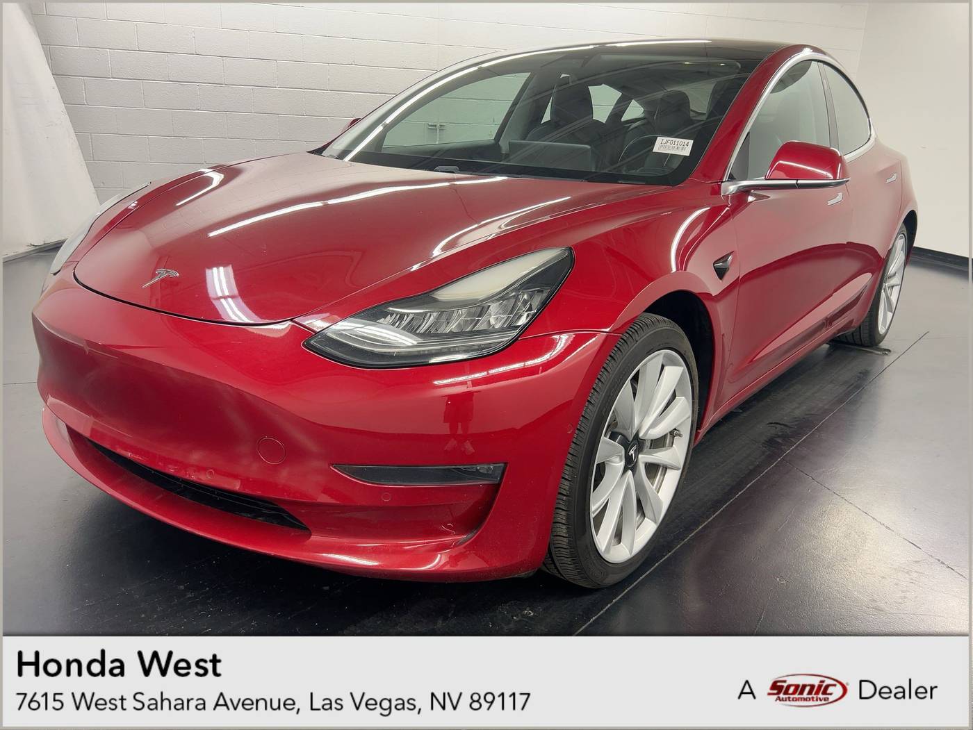 2018 Tesla Model 3 Long Range — Sedan — 80,601 mi — Las Vegas, NV
