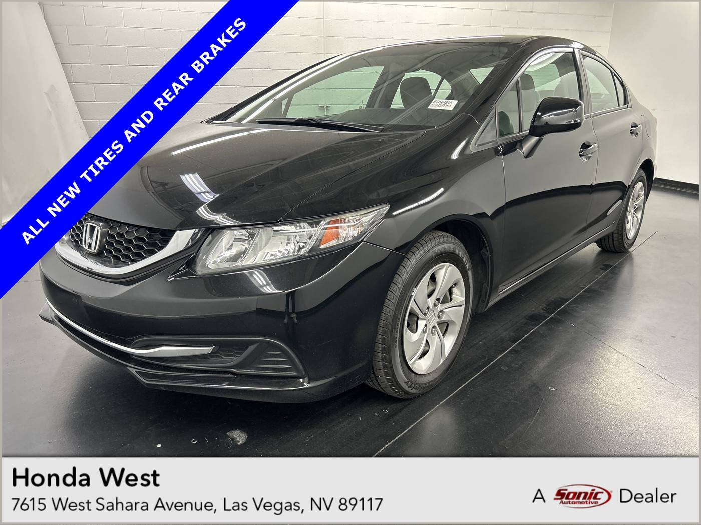 2013 Honda Civic LX — Sedan — 156,762 mi — Las Vegas, NV
