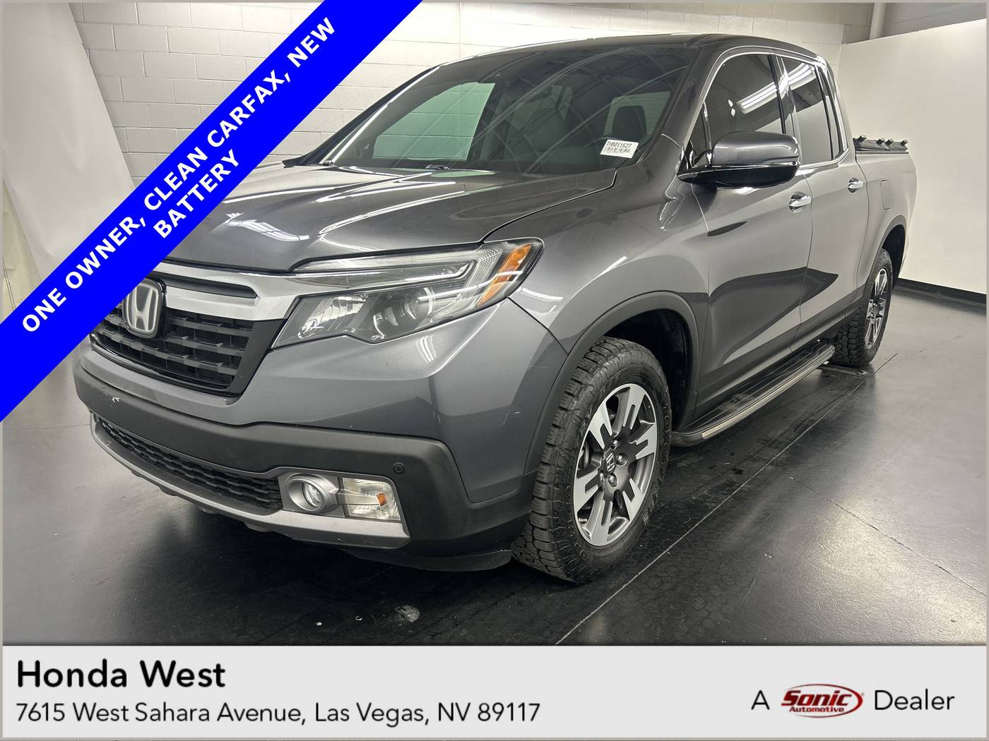 2017 Honda Ridgeline RTL-E — Pickup Truck — 48,058 mi — Las Vegas, NV