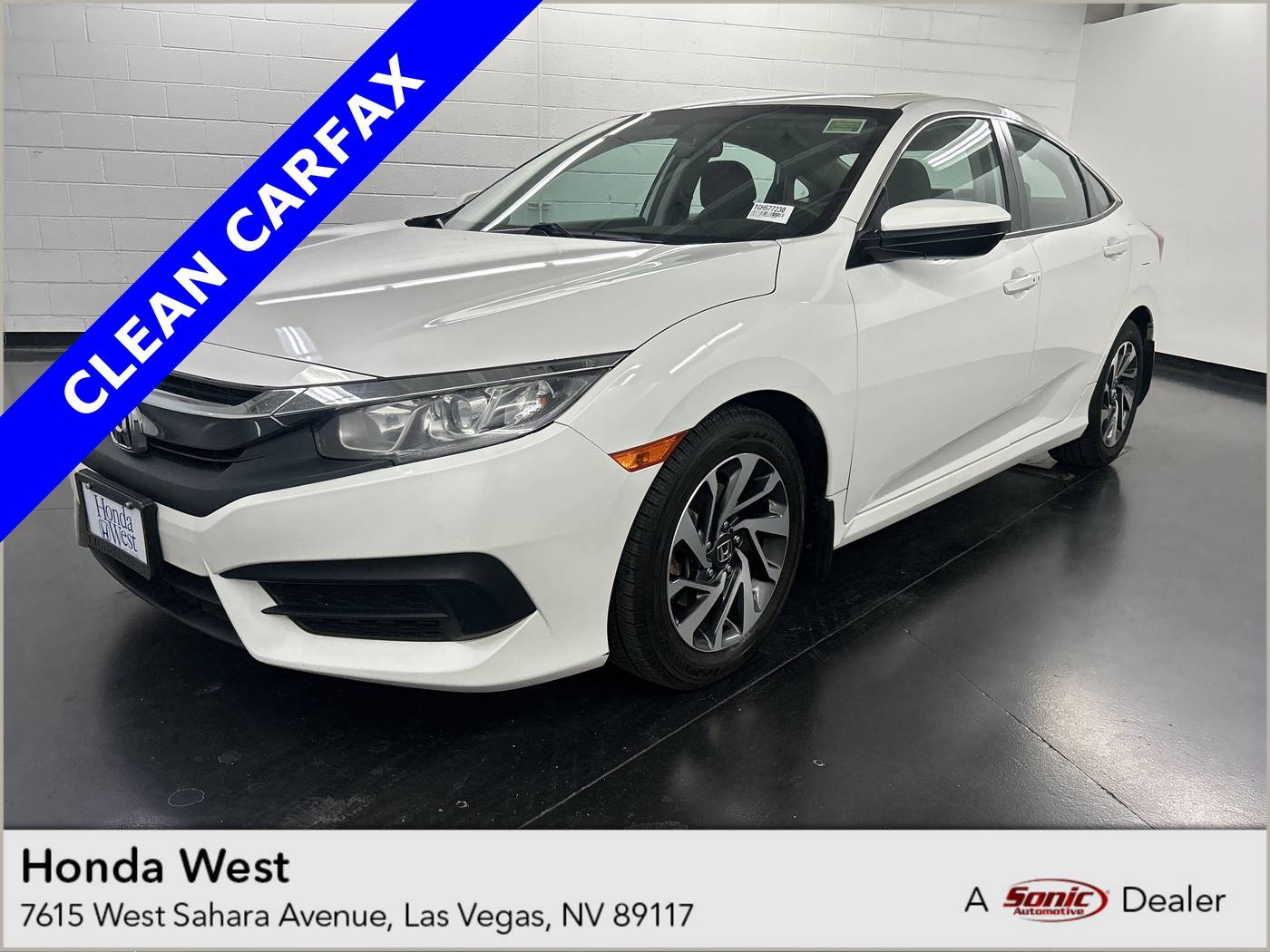 2016 Honda Civic EX — Sedan — 109,214 mi — Las Vegas, NV