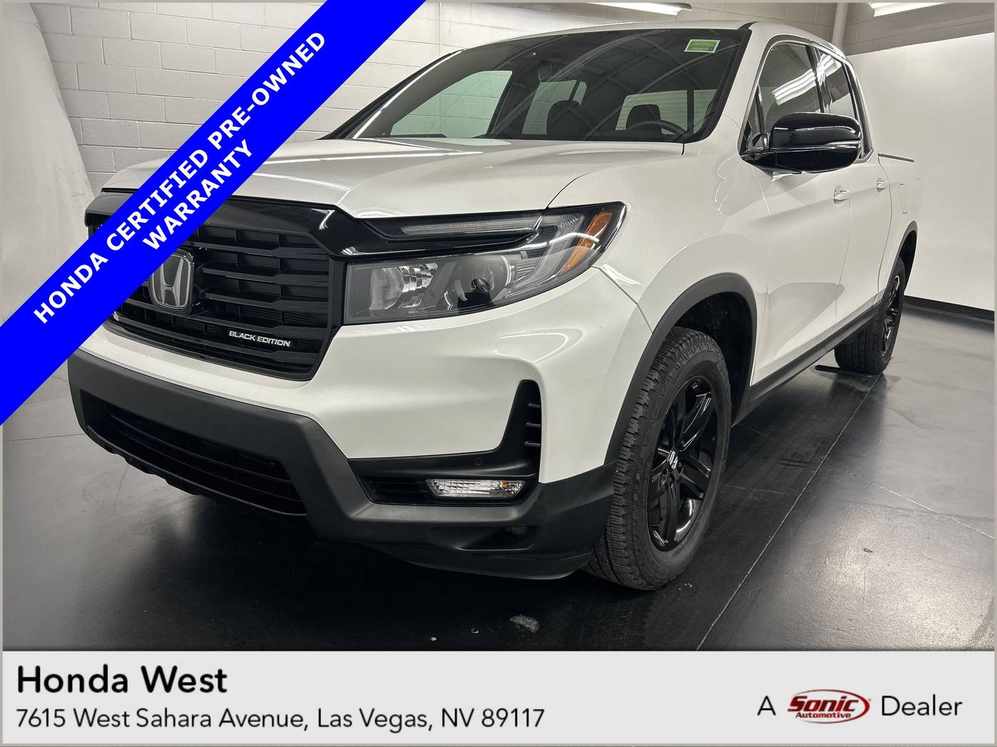 2023 Honda Ridgeline Black Edition — Pickup Truck — 17,674 mi — Las Vegas, NV