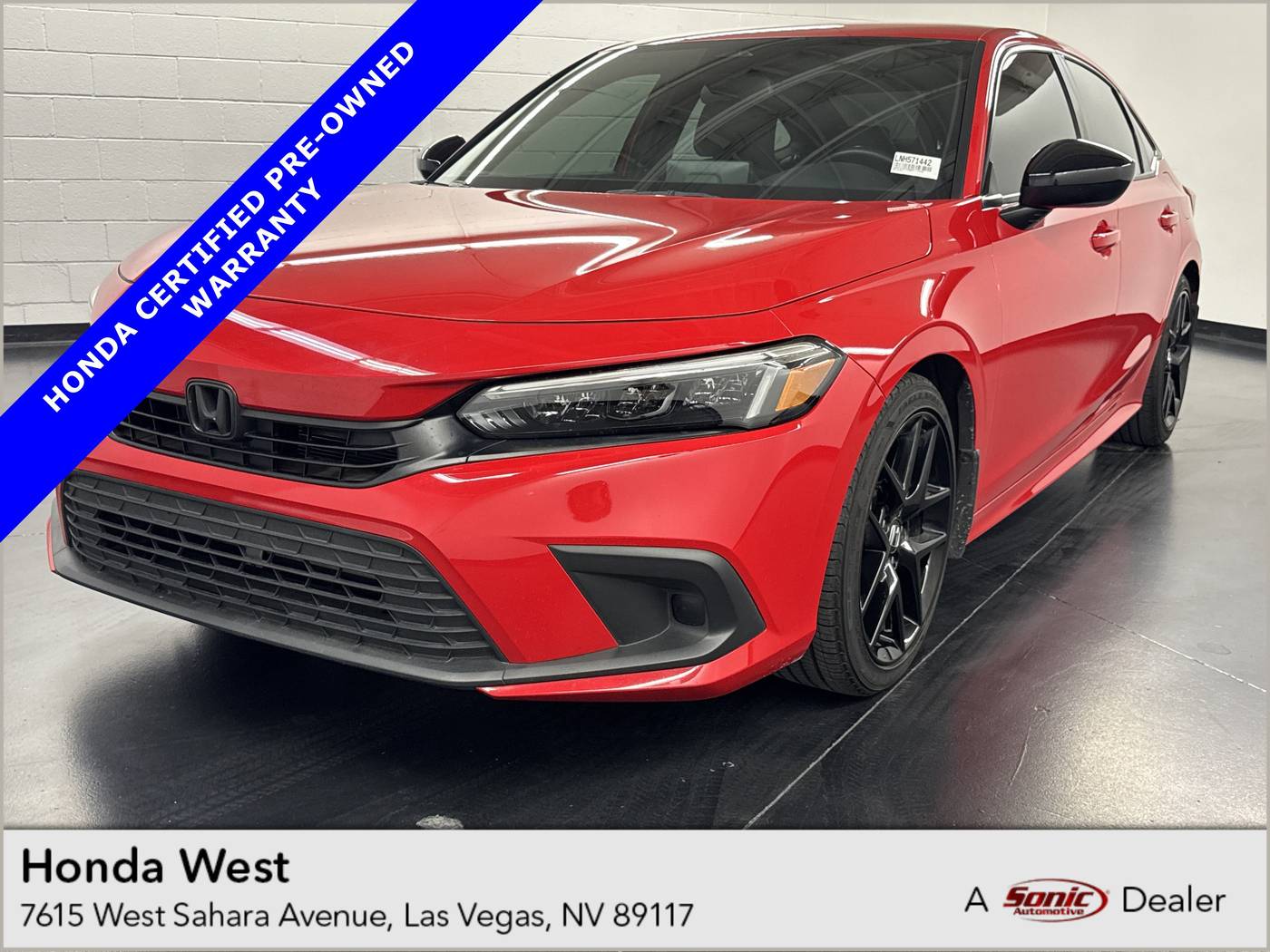2022 Honda Civic Sport — Sedan — 30,759 mi — Las Vegas, NV