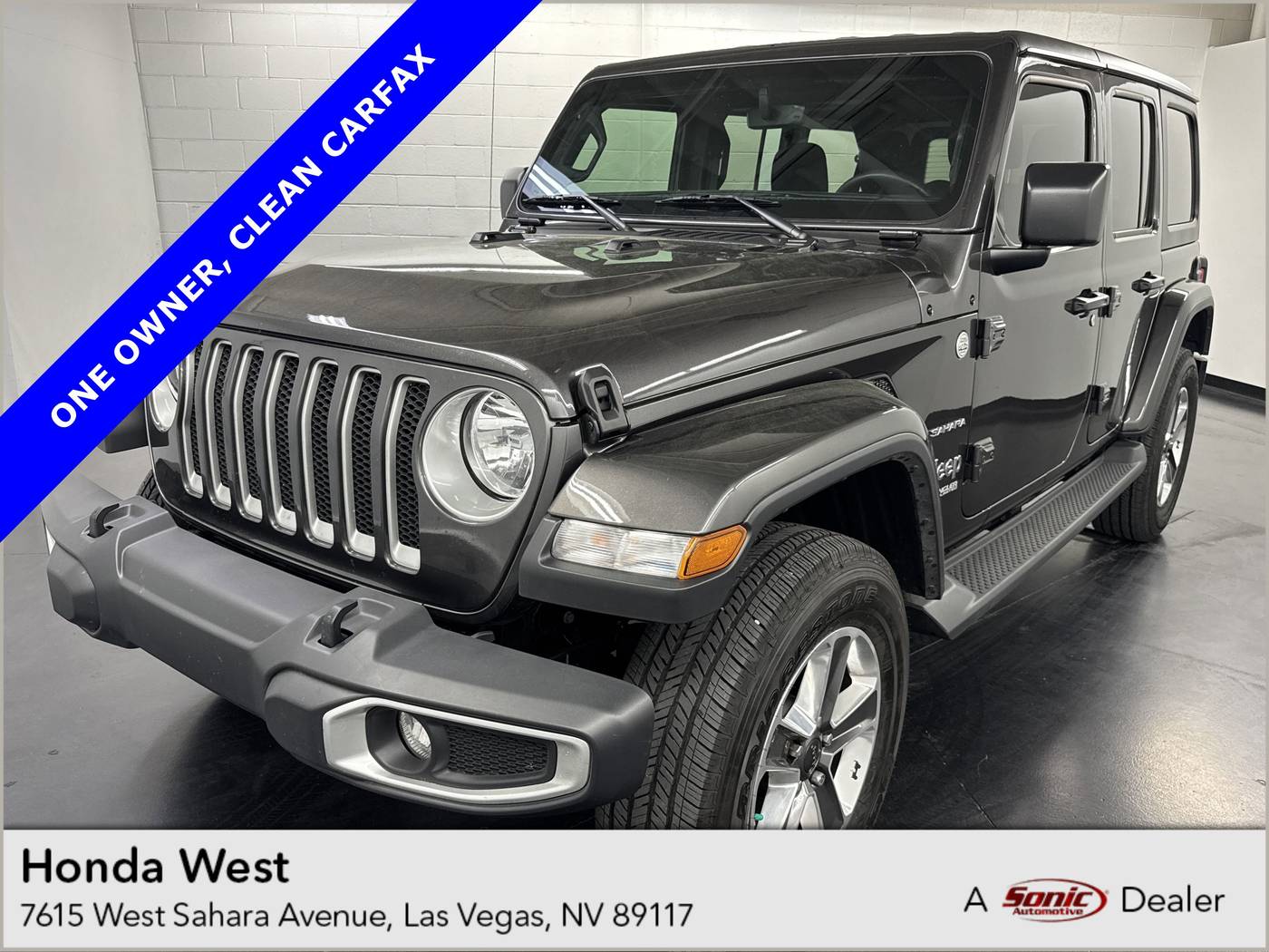 2020 Jeep Wrangler Sahara — SUV — 17,607 mi — Las Vegas, NV