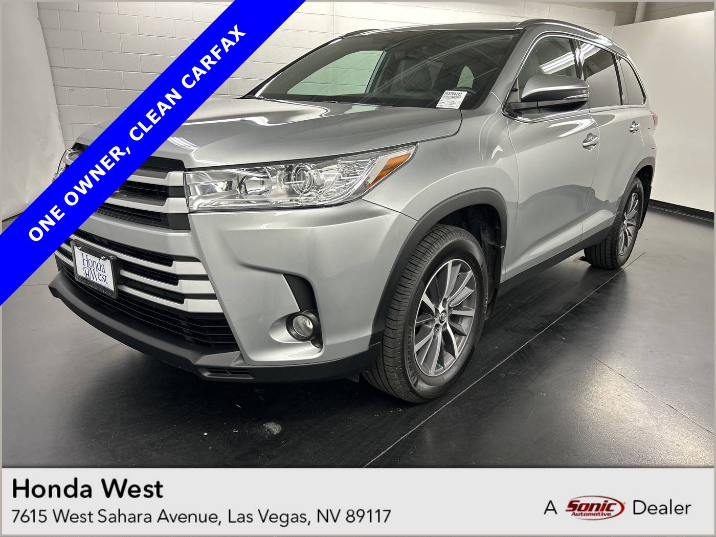 2019 Toyota Highlander XLE — SUV — 62,894 mi — Las Vegas, NV