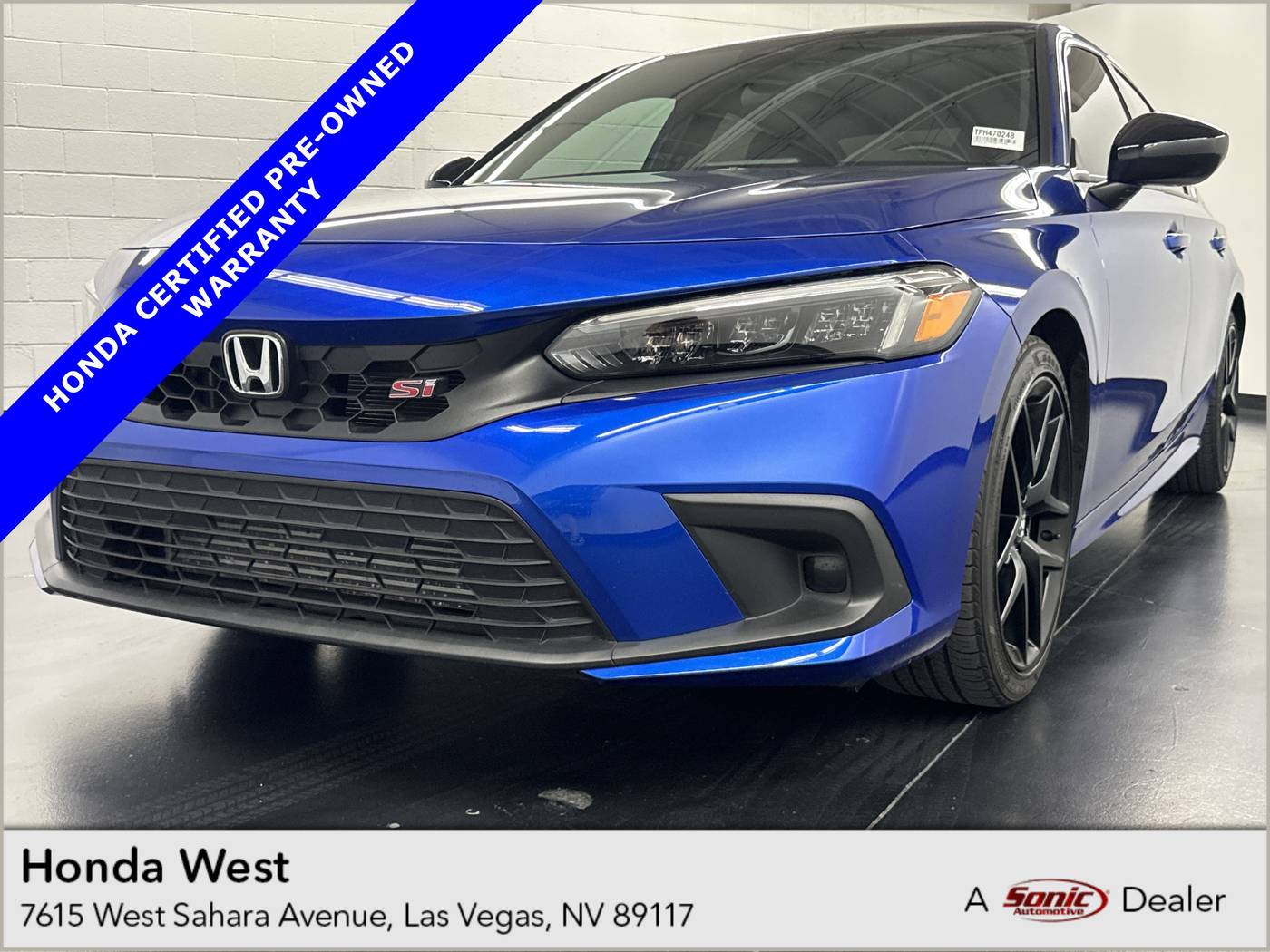 2023 Honda Civic Si — Sedan — 16,190 mi — Las Vegas, NV