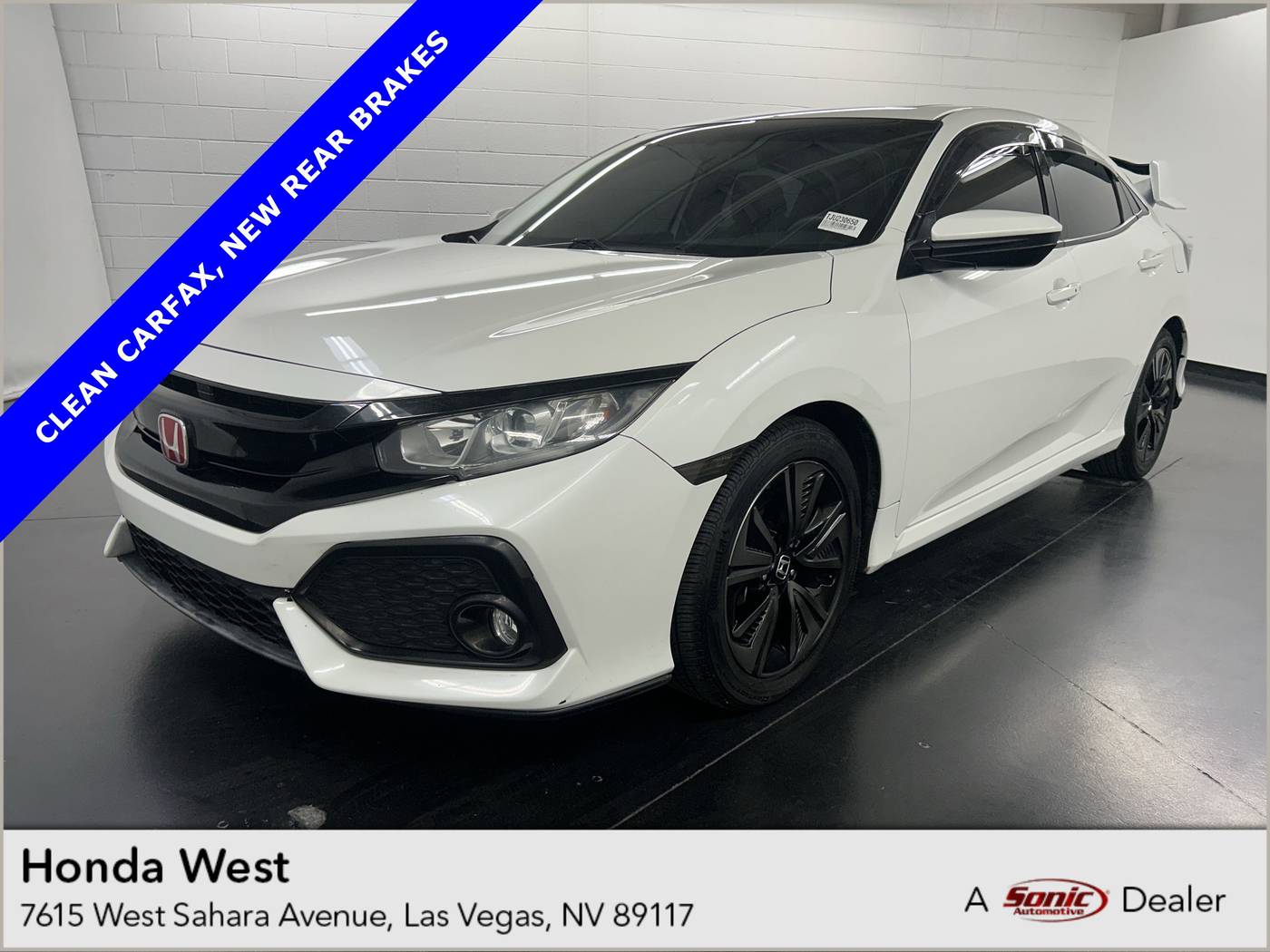 2018 Honda Civic EX — Hatchback — 80,754 mi — Las Vegas, NV