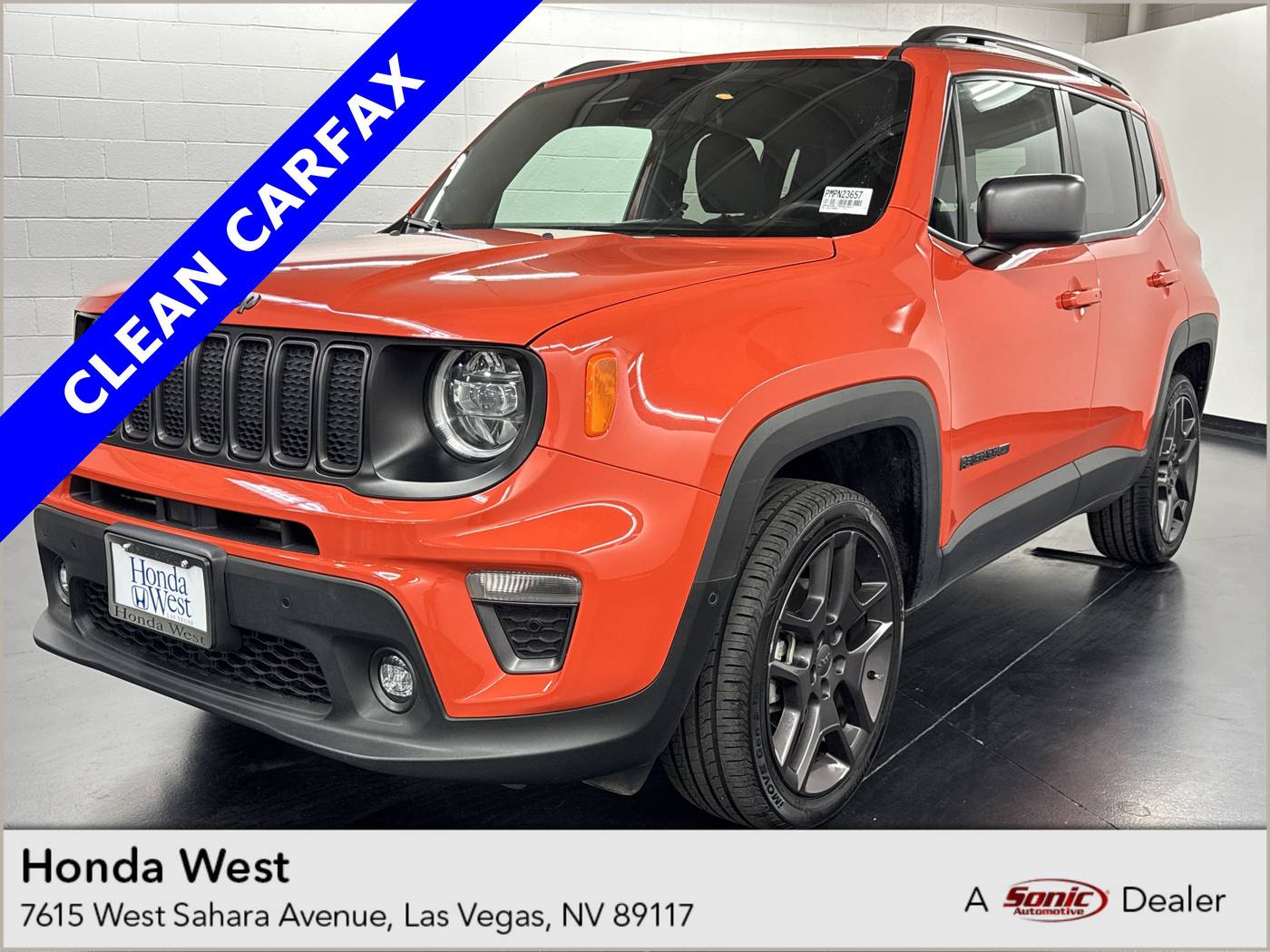 2021 Jeep Renegade 80th Edition — SUV — 54,592 mi — Las Vegas, NV