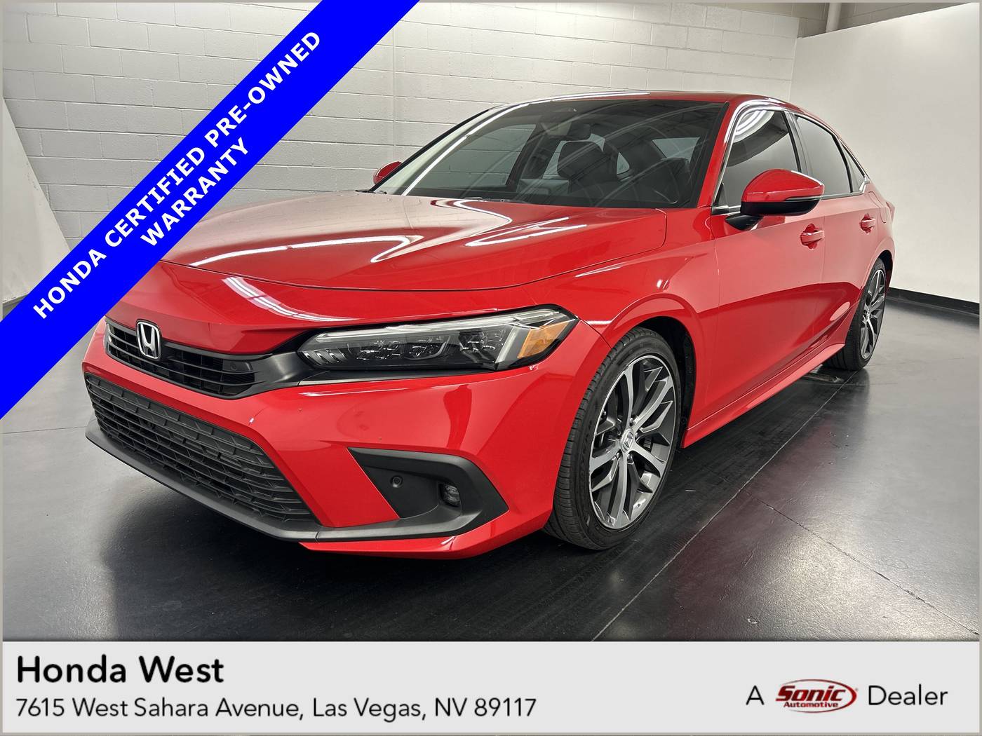2022 Honda Civic Touring — Sedan — 17,082 mi — Las Vegas, NV