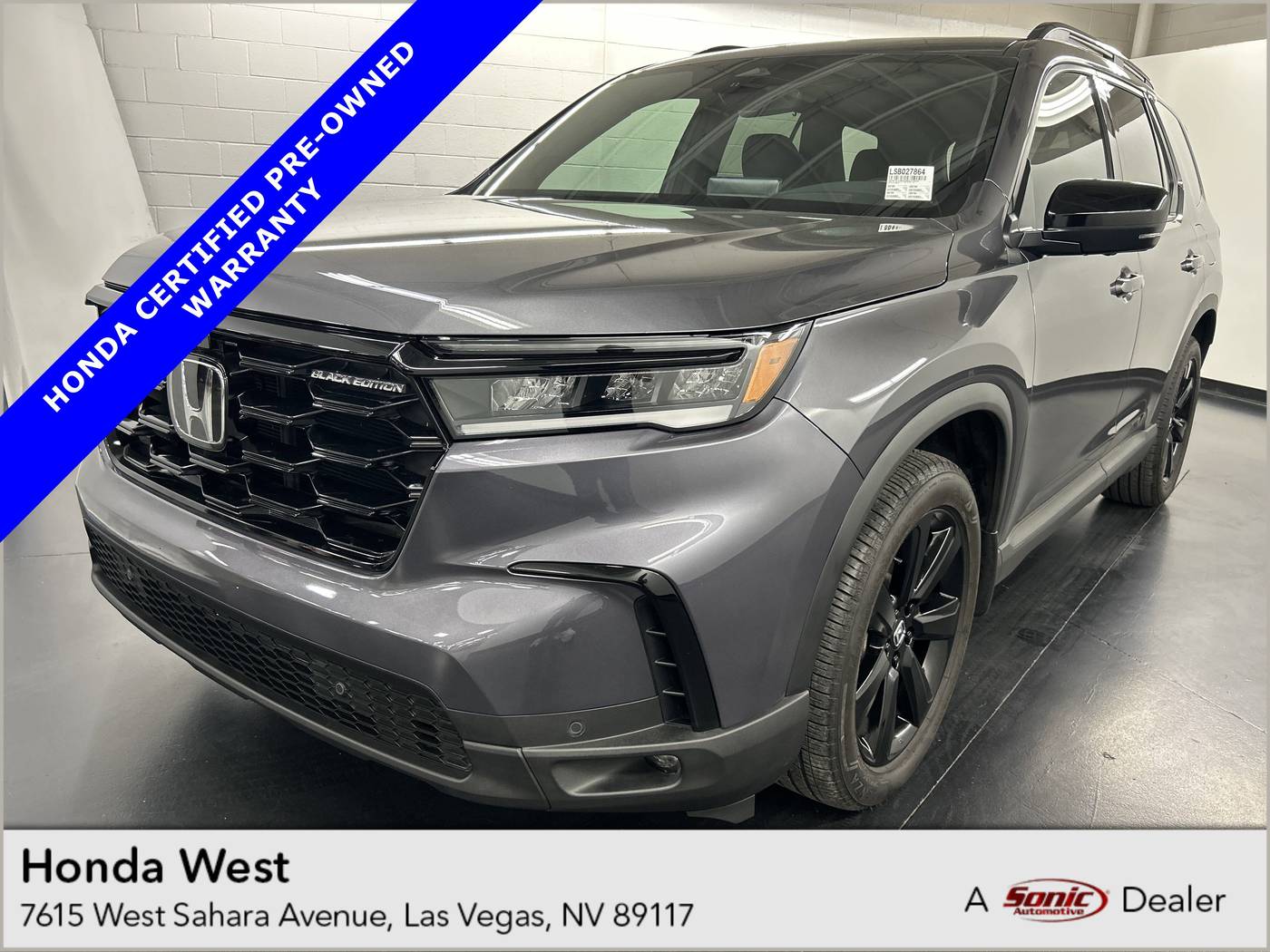 2025 Honda Pilot Black Edition — SUV — 14,461 mi — Las Vegas, NV