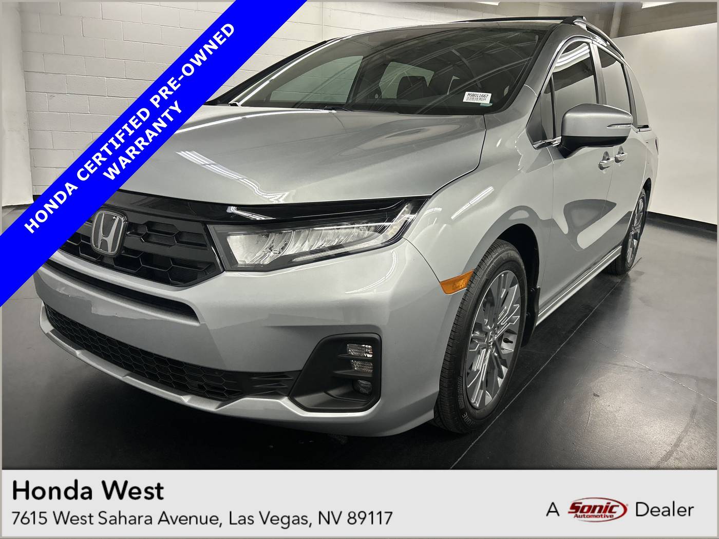 2025 Honda Odyssey Touring — Minivan — 2,690 mi — Las Vegas, NV