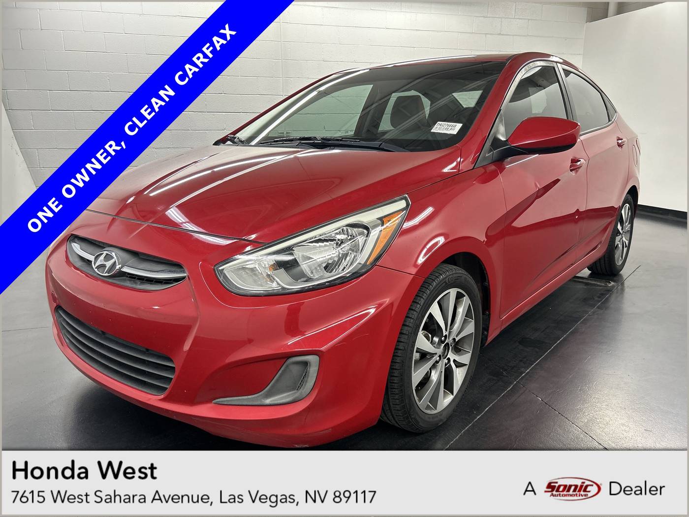 2017 Hyundai Accent Value Edition — Sedan — 103,768 mi — Las Vegas, NV