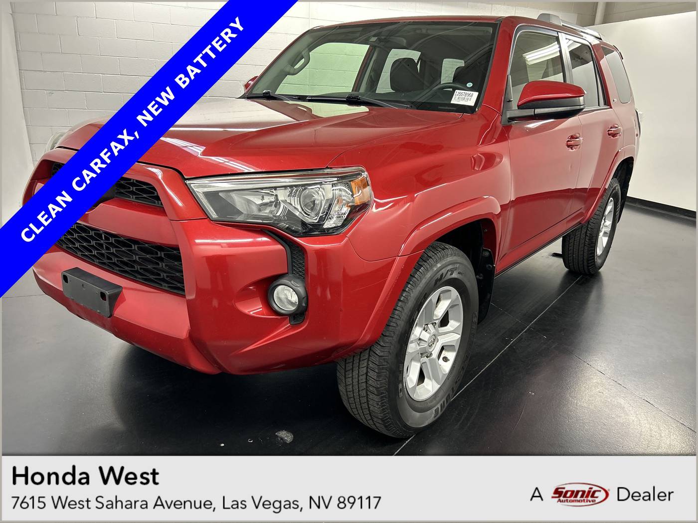 2018 Toyota 4Runner SR5 — SUV — 73,203 mi — Las Vegas, NV