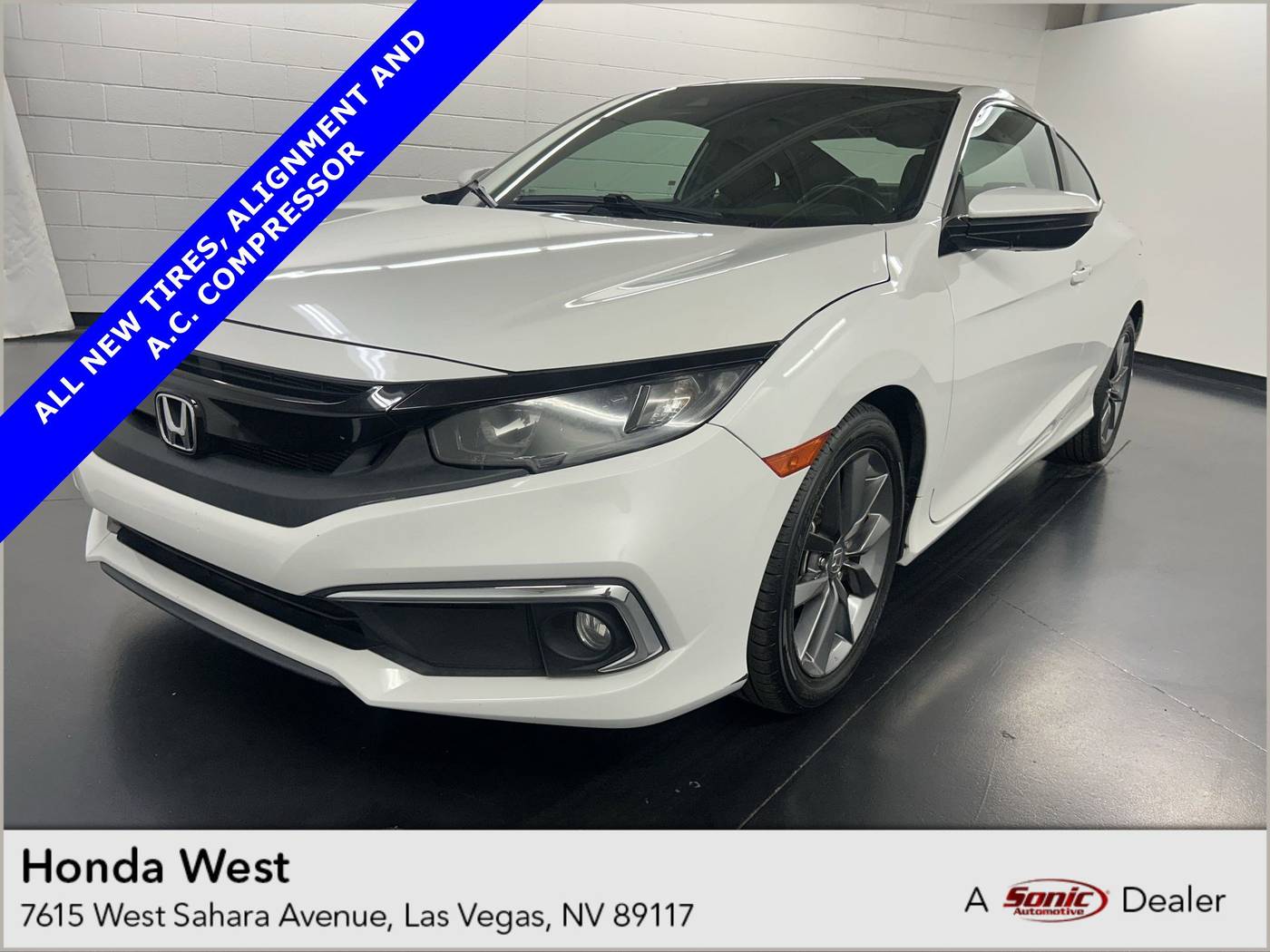 2020 Honda Civic EX — Coupe — 37,543 mi — Las Vegas, NV