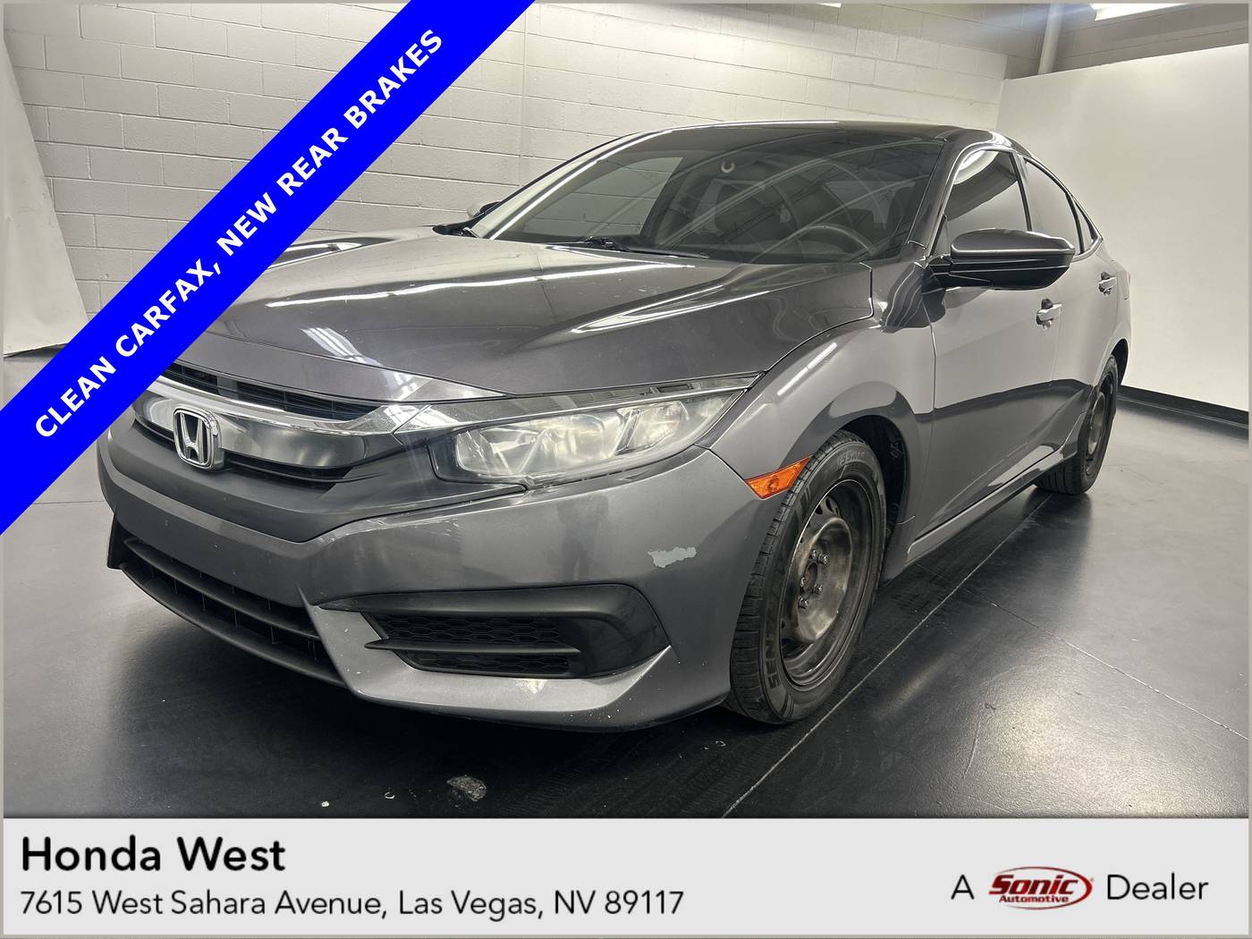 2017 Honda Civic LX — Sedan — 129,259 mi — Las Vegas, NV