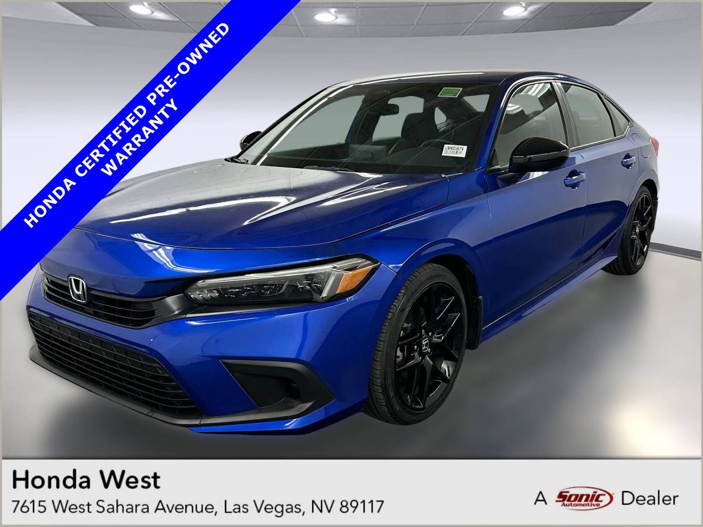 2022 Honda Civic Sport — Sedan — 15,028 mi — Las Vegas, NV