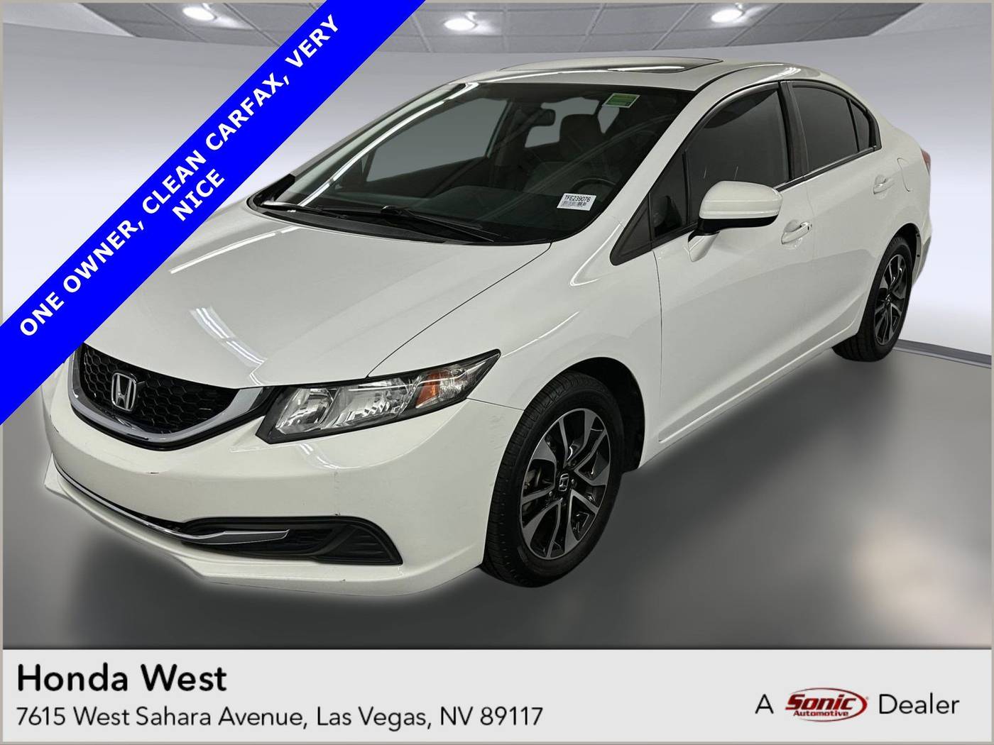 2015 Honda Civic EX — Sedan — 107,134 mi — Las Vegas, NV
