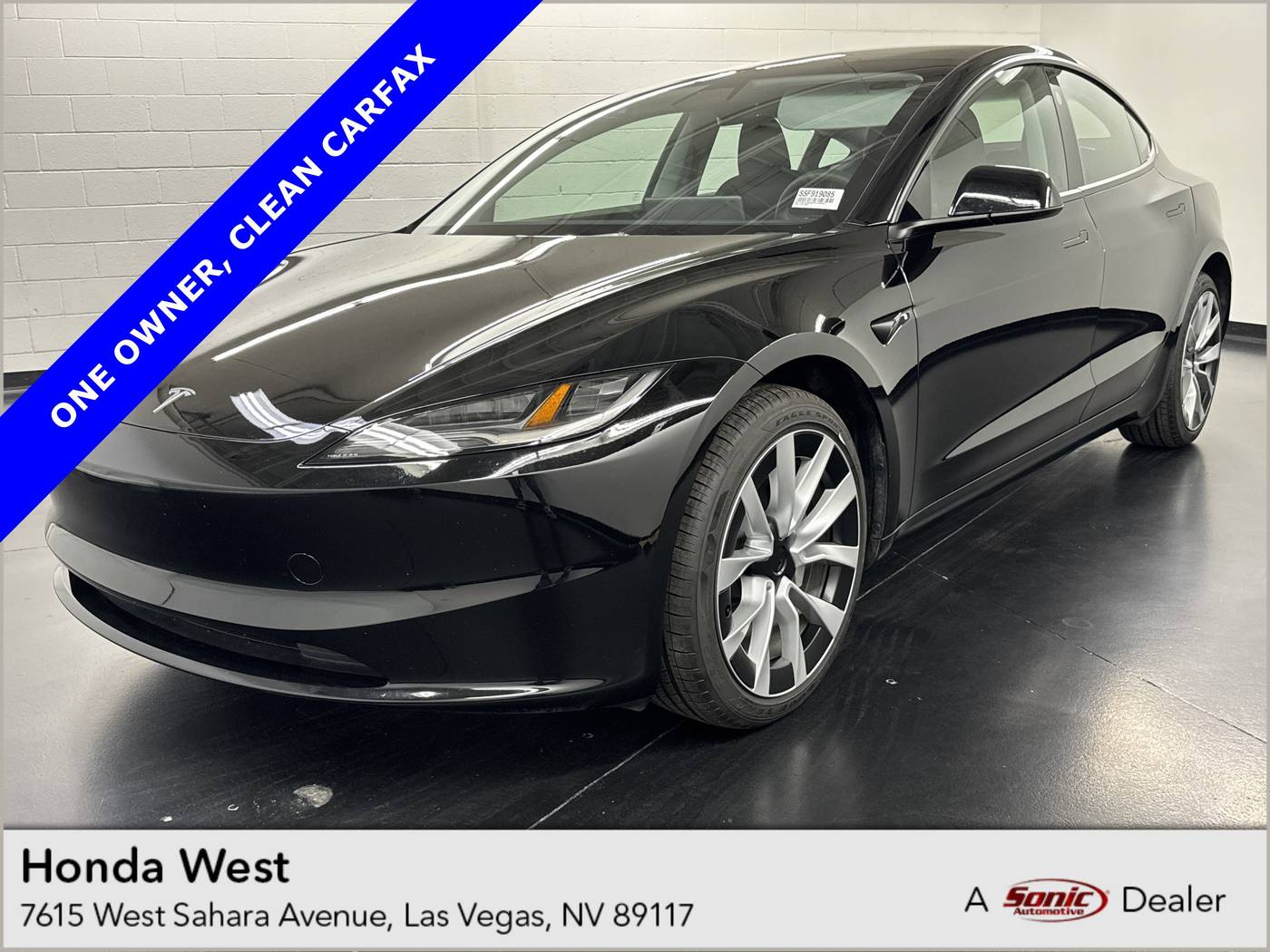 2025 Tesla Model 3 Long Range — Sedan — 1,003 mi — Las Vegas, NV