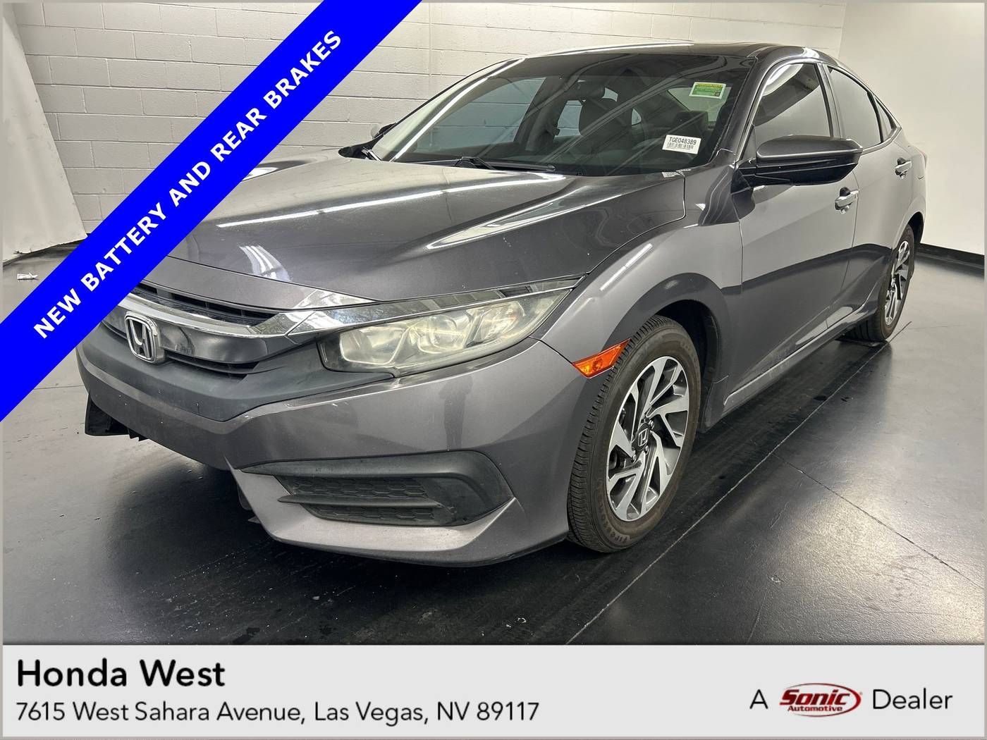 2016 Honda Civic EX — Sedan — 117,996 mi — Las Vegas, NV