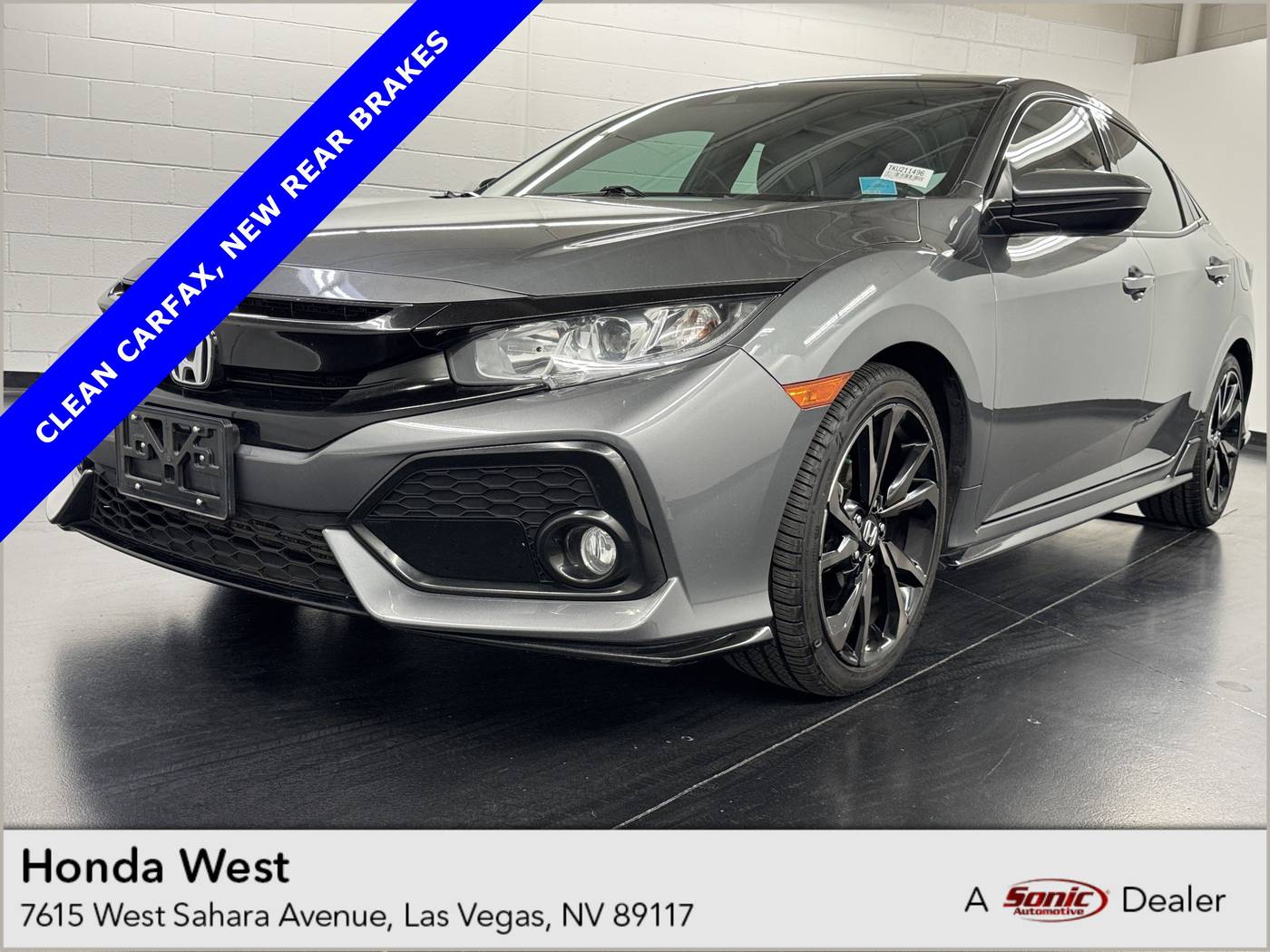 2019 Honda Civic Sport — Hatchback — 62,041 mi — Las Vegas, NV
