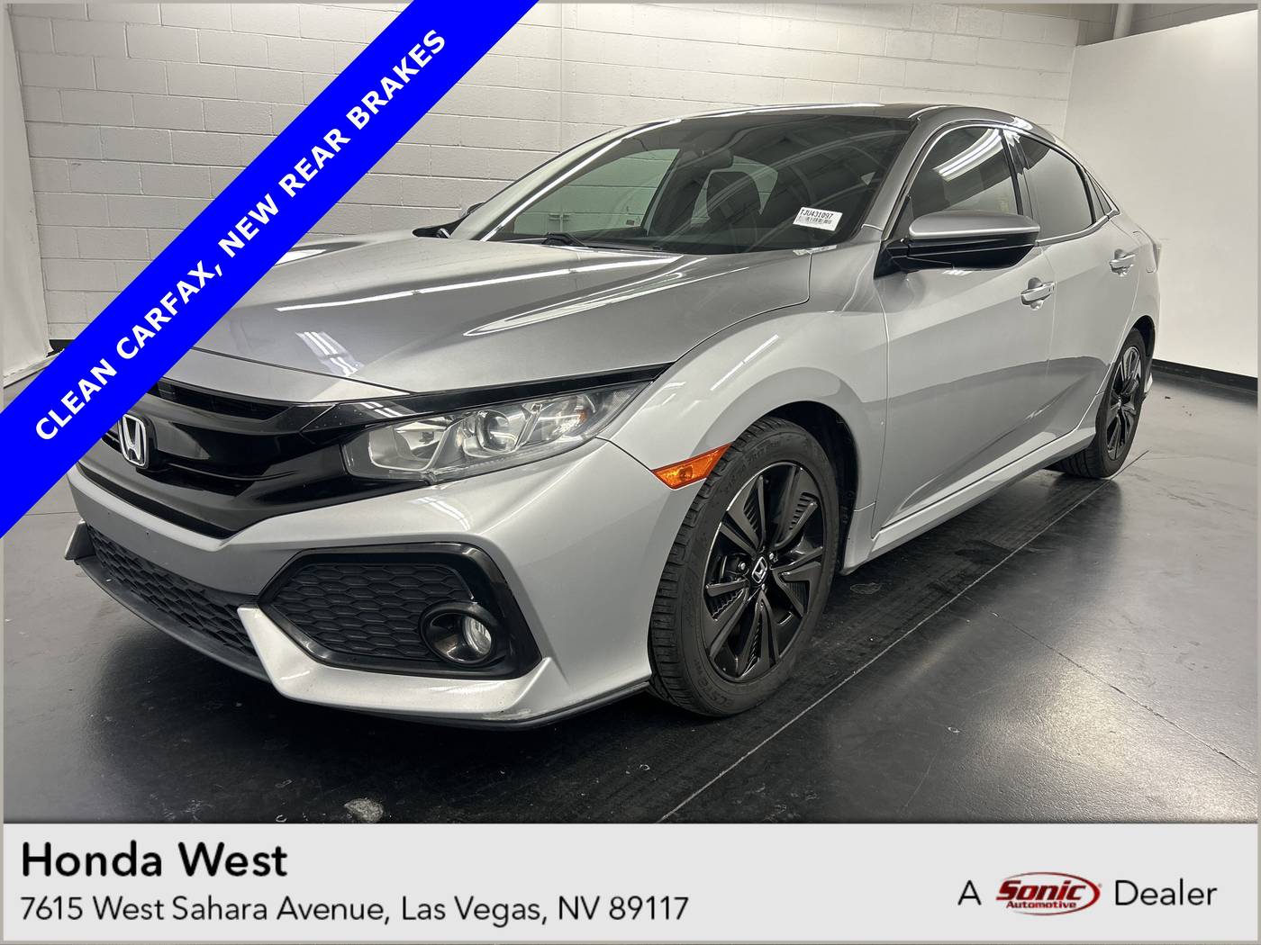 2018 Honda Civic EX — Hatchback — 64,022 mi — Las Vegas, NV