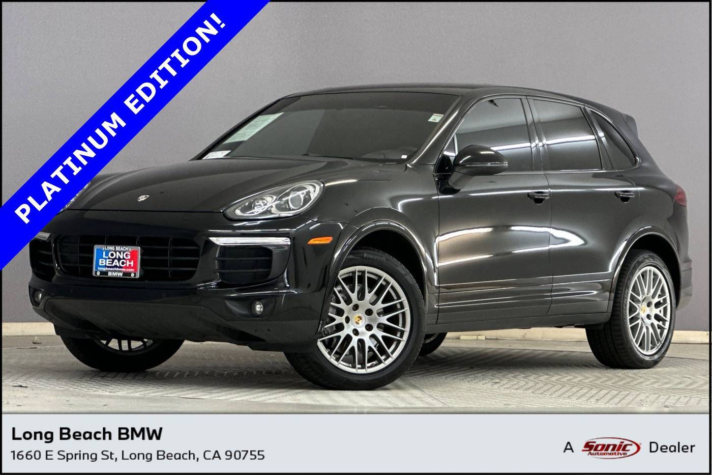 2018 Porsche Cayenne Platinum Ed. — SUV — 86,480 mi — Long Beach, CA