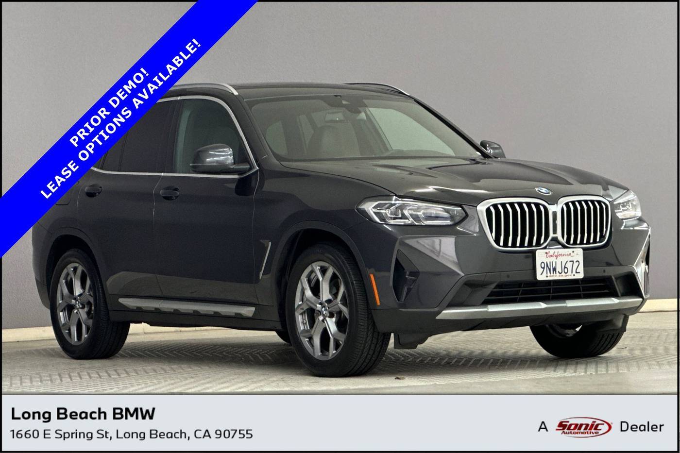 2024 BMW X3 30i — SUV — 9,091 mi — Long Beach, CA
